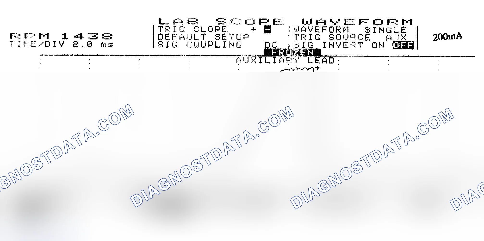 Scheme 15: Single Injector w/Normal Current Flow - Current Pattern