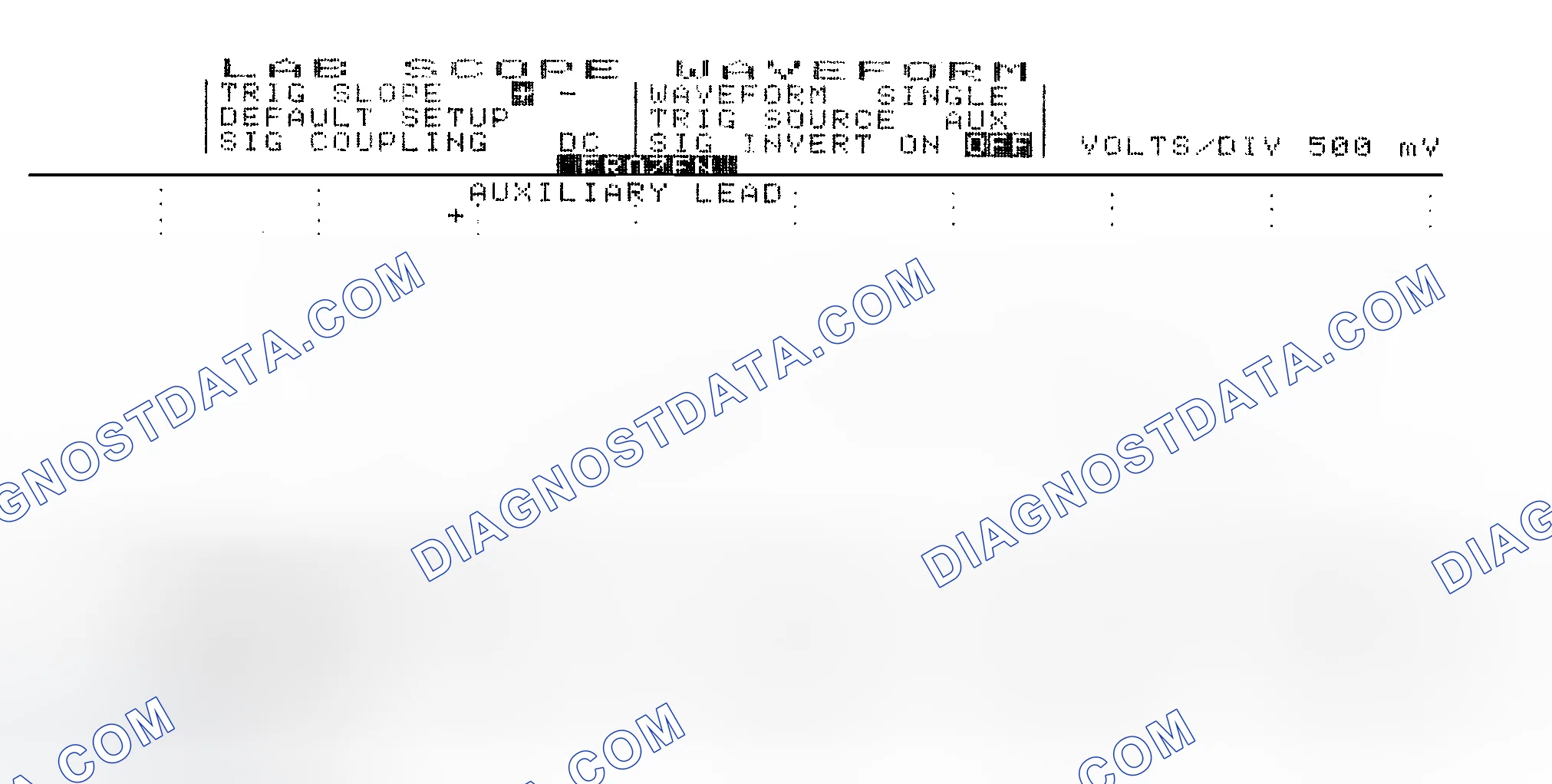 Scheme 14: Single Injector w/Excessive Current Flow - Current Pattern