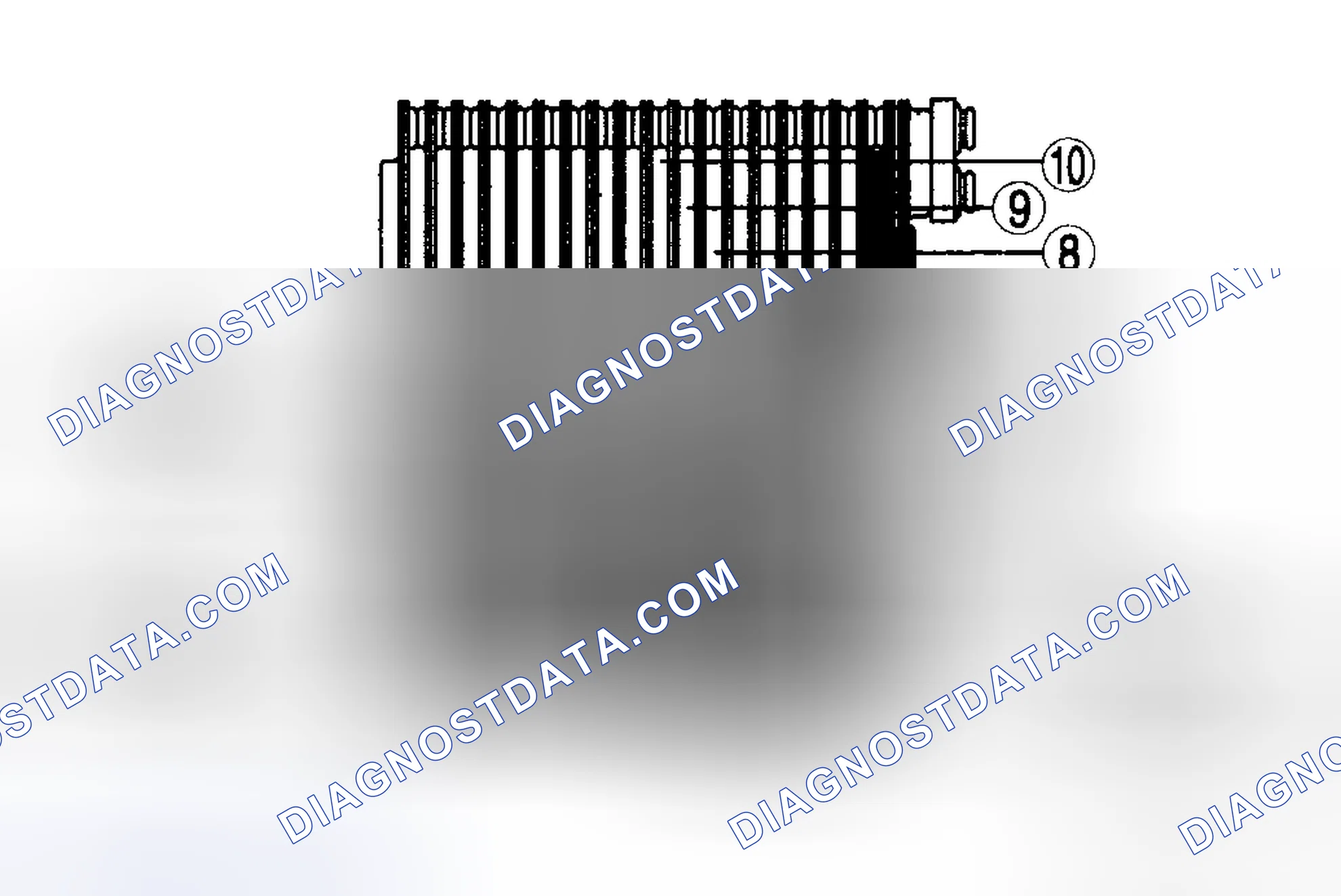 Scheme 146: Evaporator Temperature Sensor Assembly Note