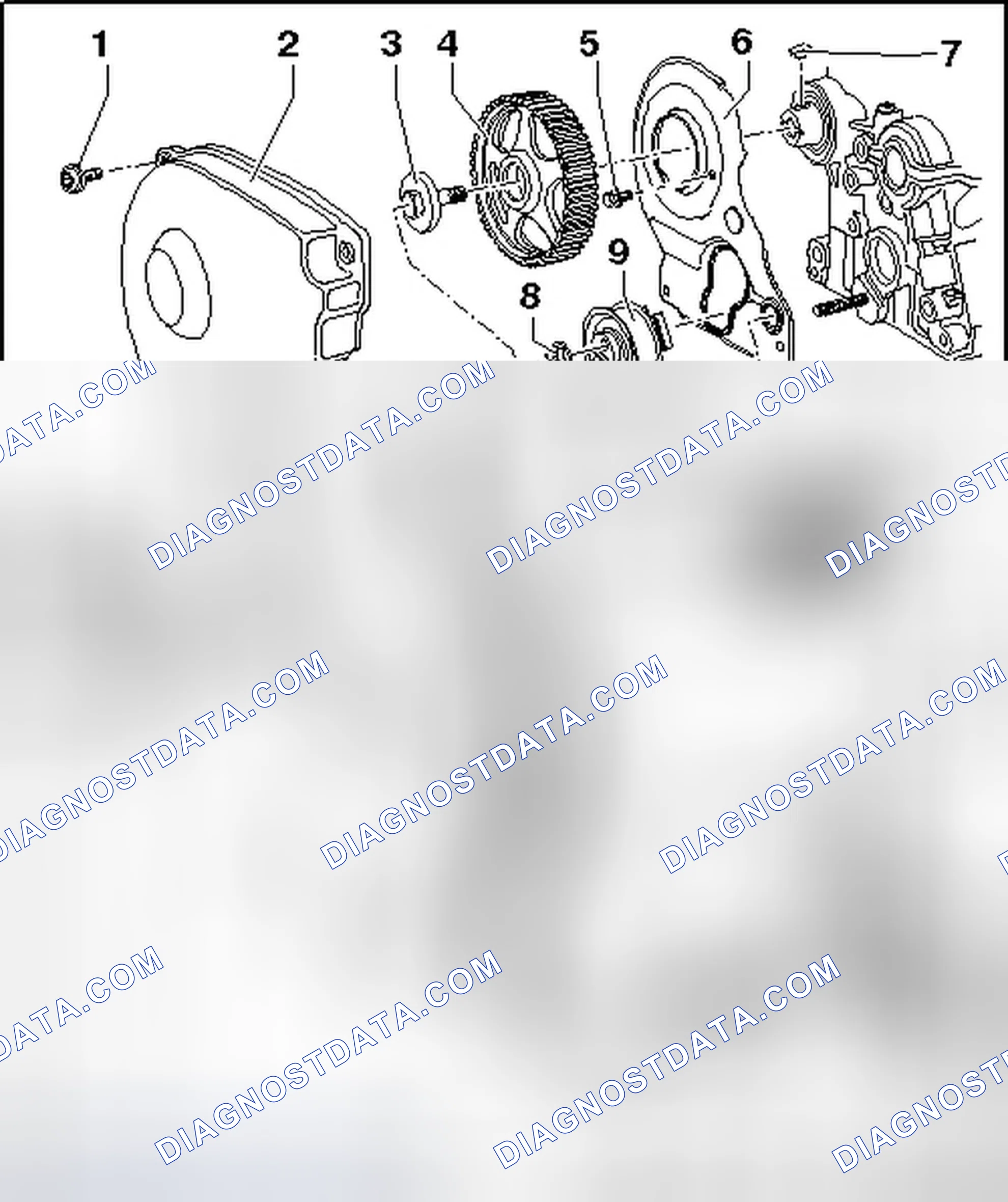 Scheme 422: TOOTHED BELT DRIVE OVERVIEW