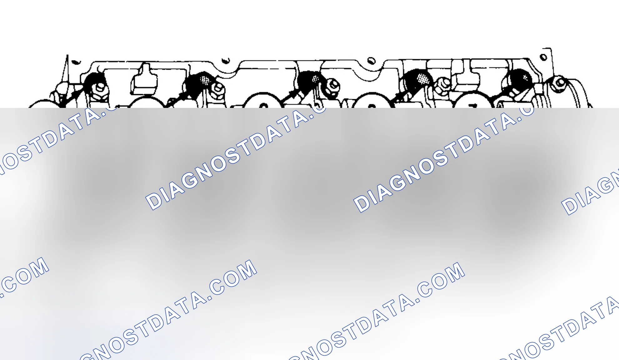 Scheme 7: Typical Cylinder Head Tightening or Loosening Sequence