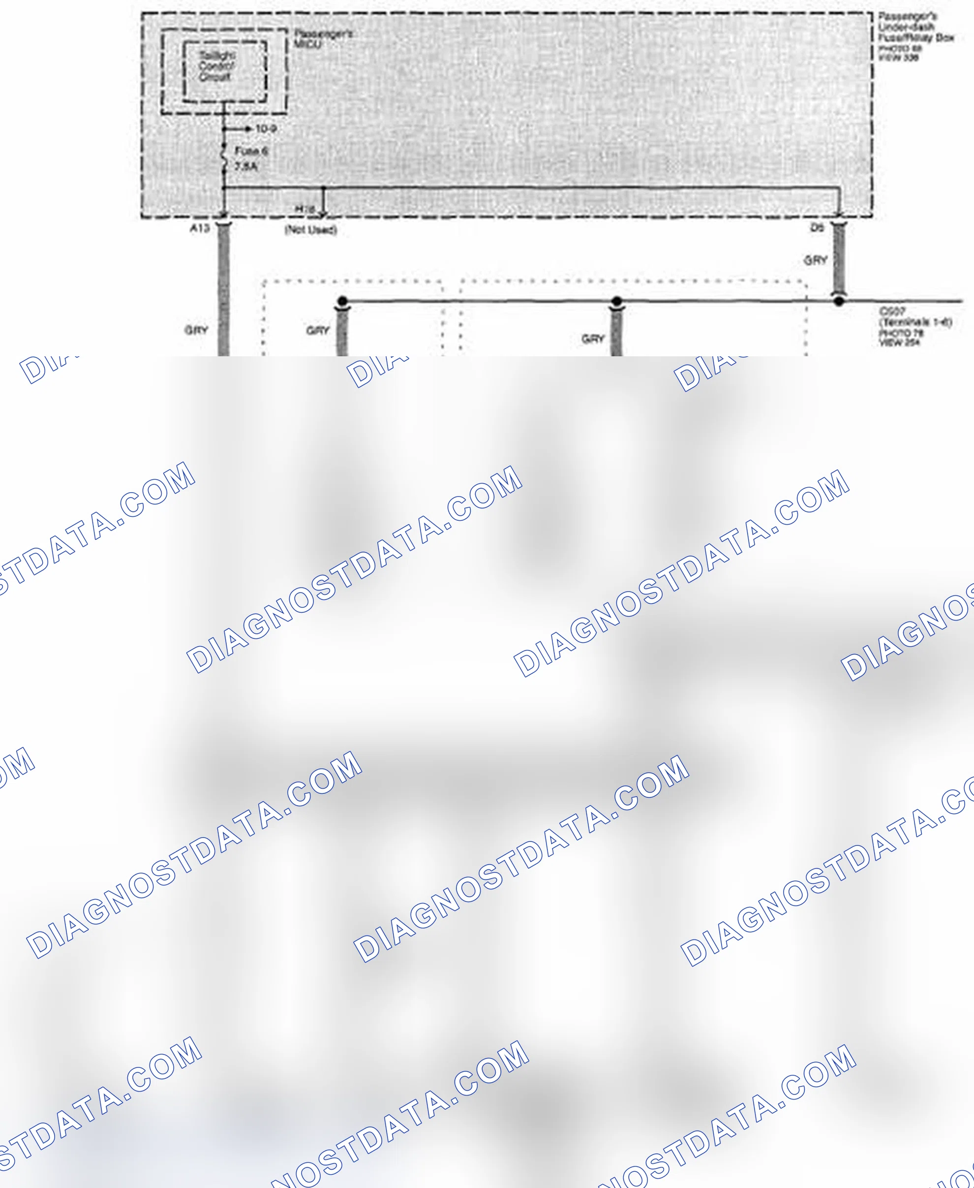 Scheme 162: Illumination (Positive) Circuit Diagram (Page 15-8)