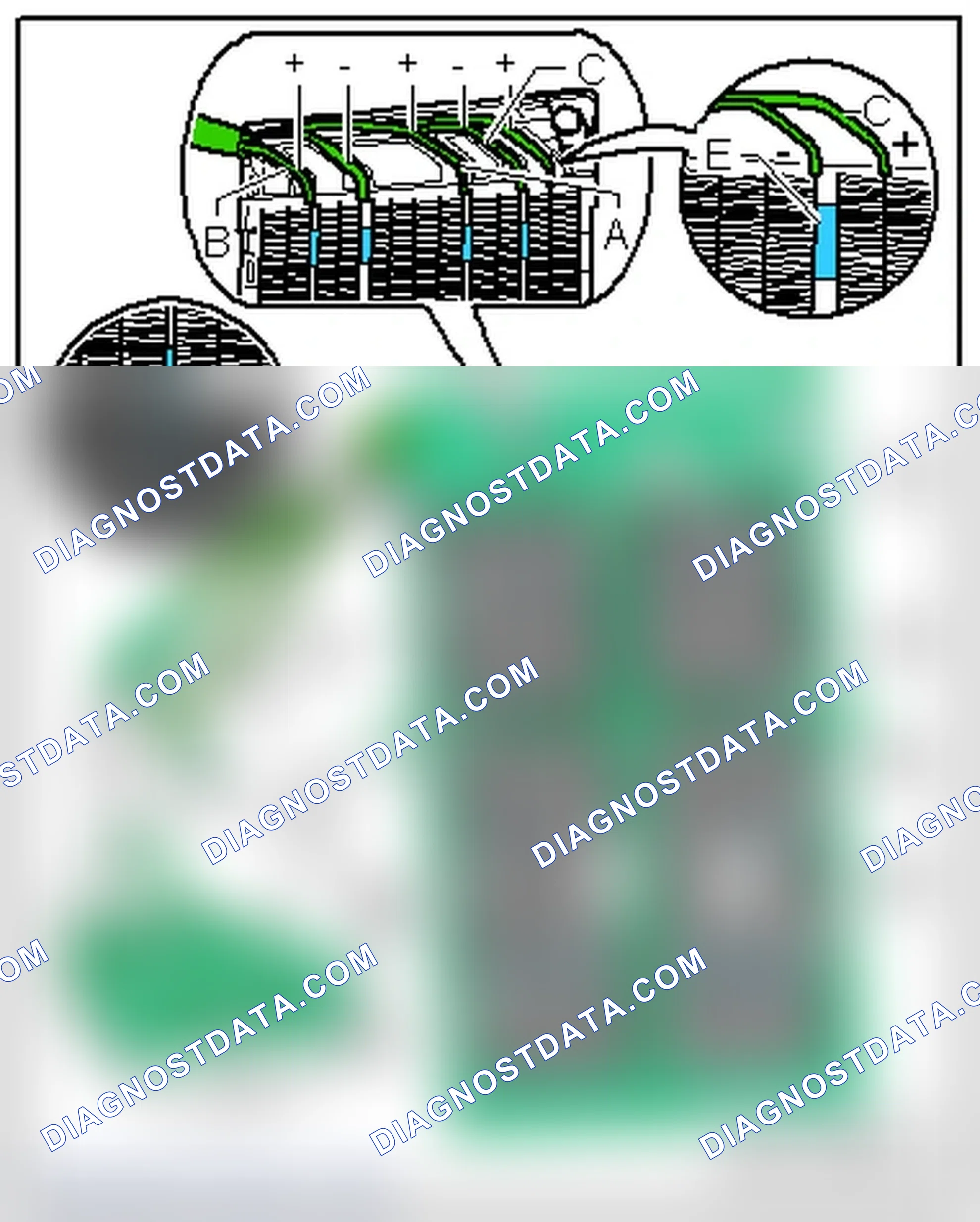 Scheme 289: AUXILIARY HEATER HEATING ELEMENT -Z35-, TESTING