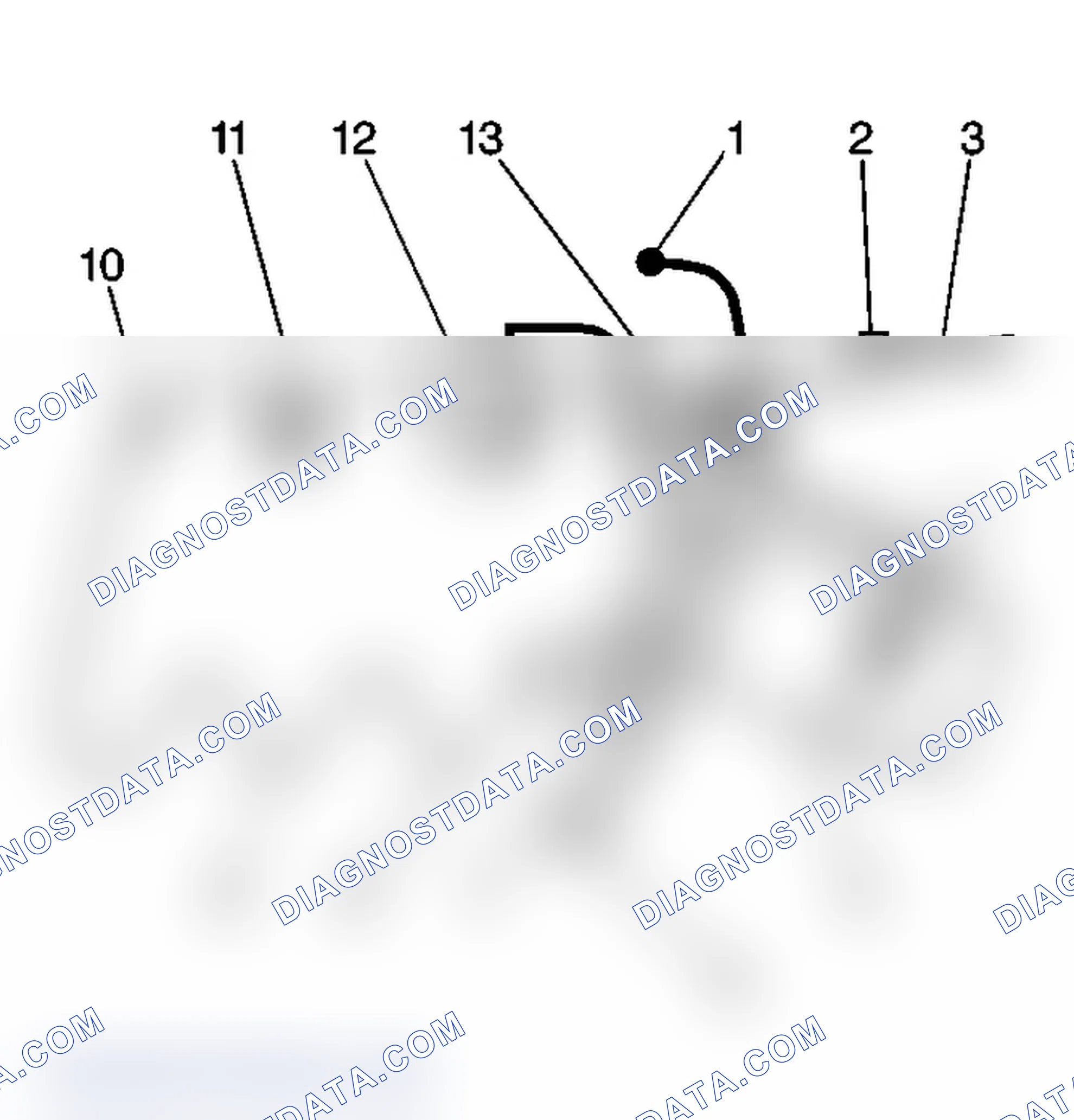 Scheme 62: Emission Hose Routing Diagram