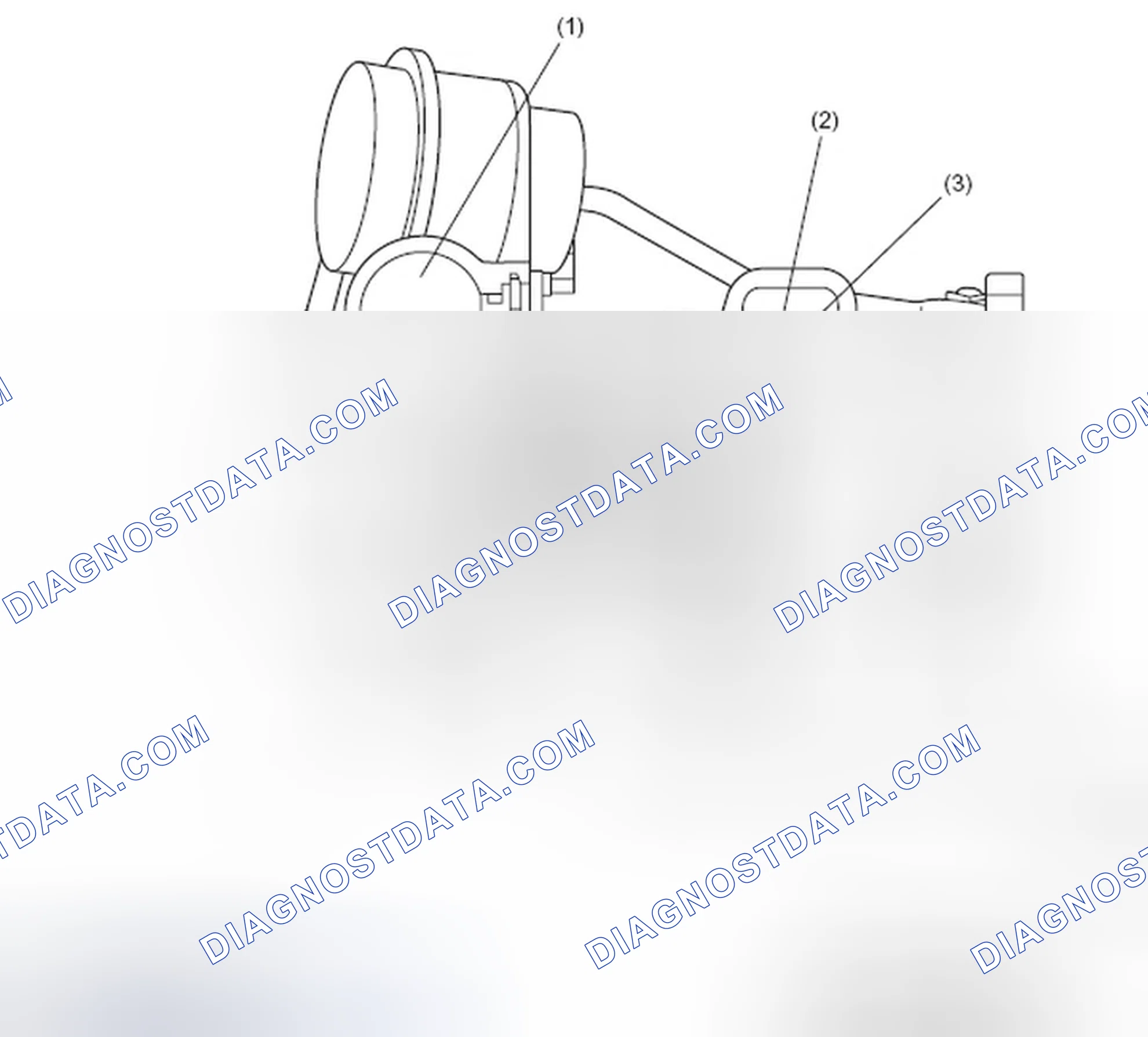 Scheme 478: LUBRICATION OF TURBOCHARGER