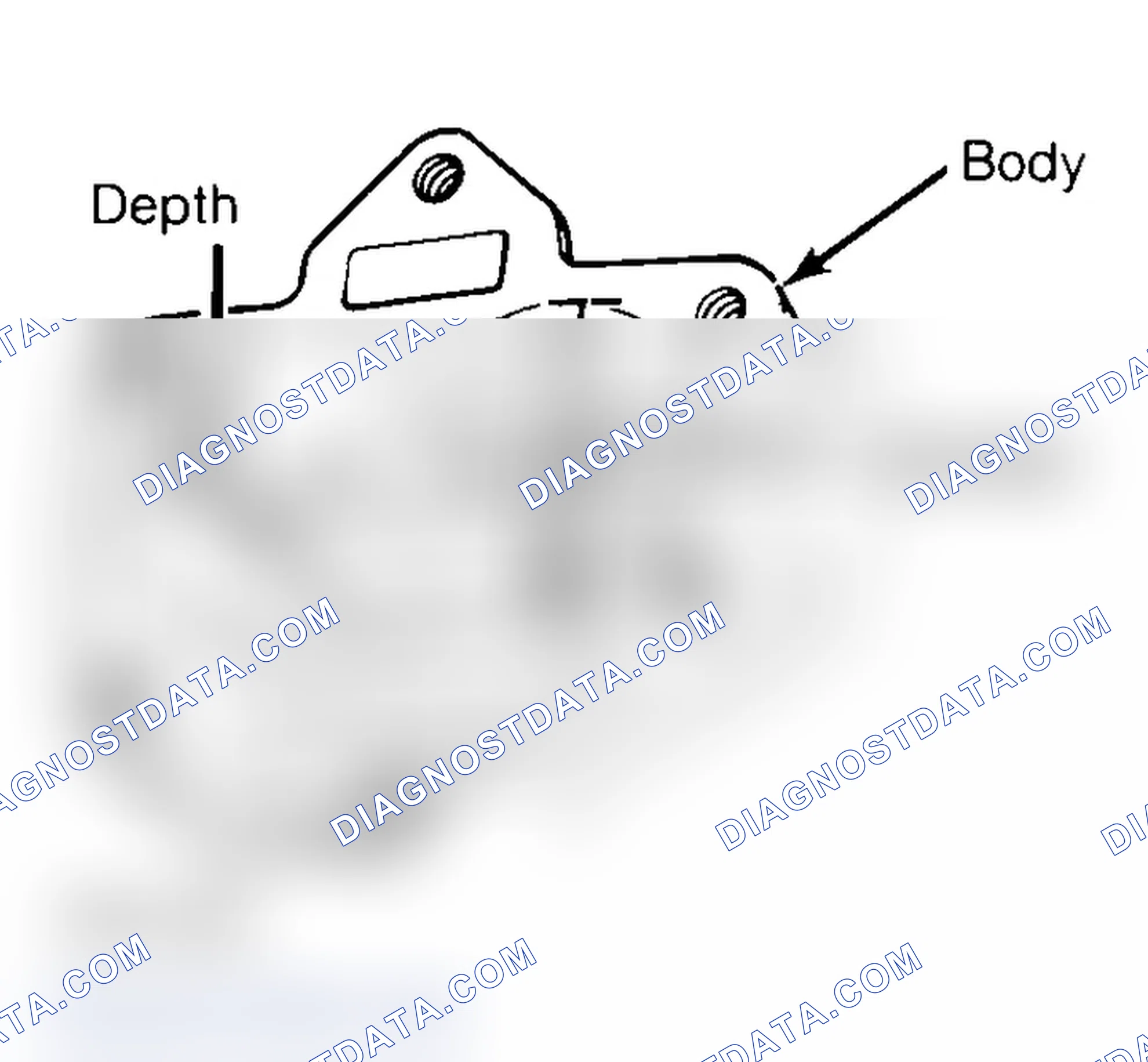 Scheme 35: Measuring Oil Pump Gear Cavity