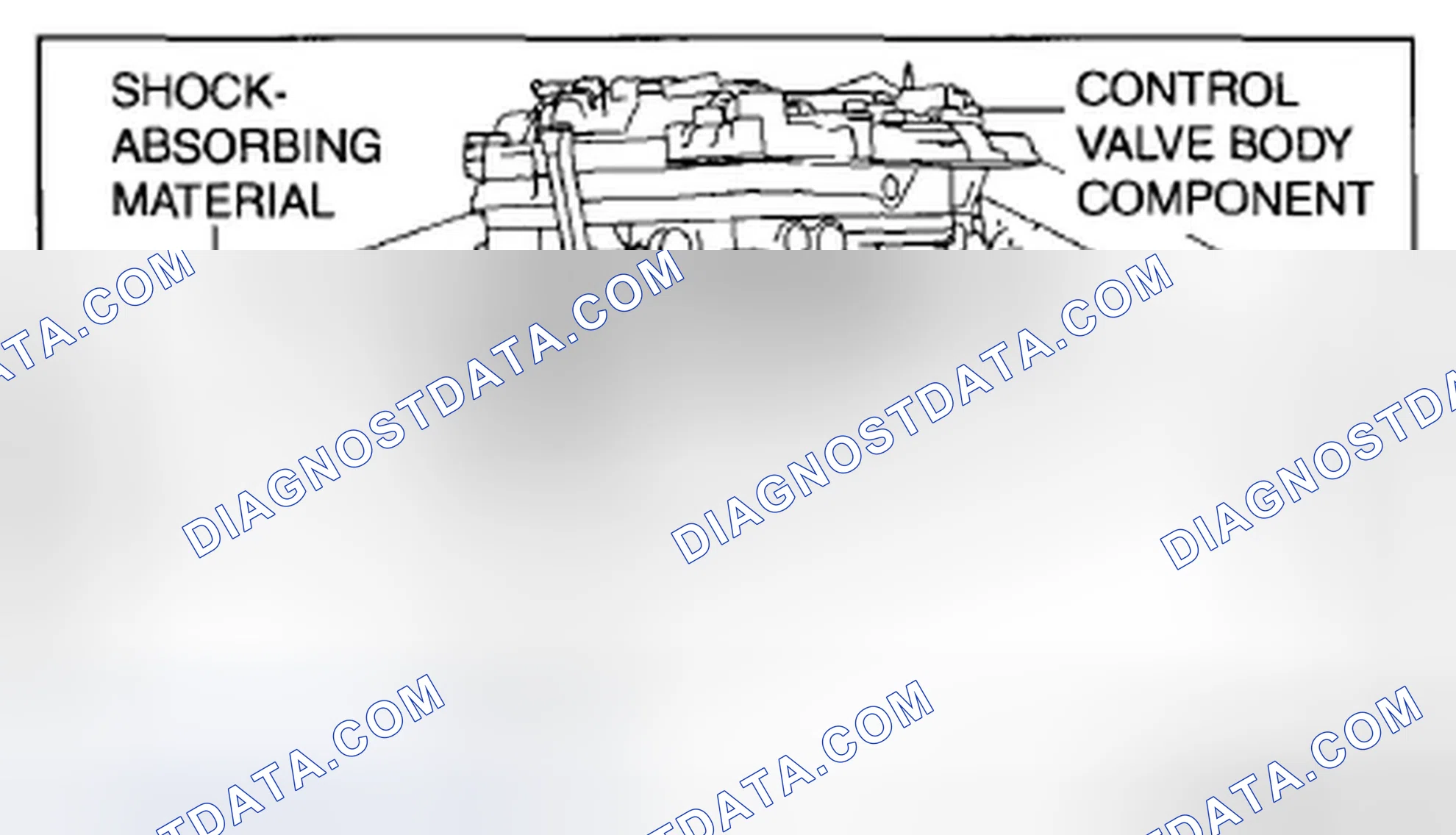 Scheme 1103: Placing Control Valve Body Component On Shock-Absorbing Material