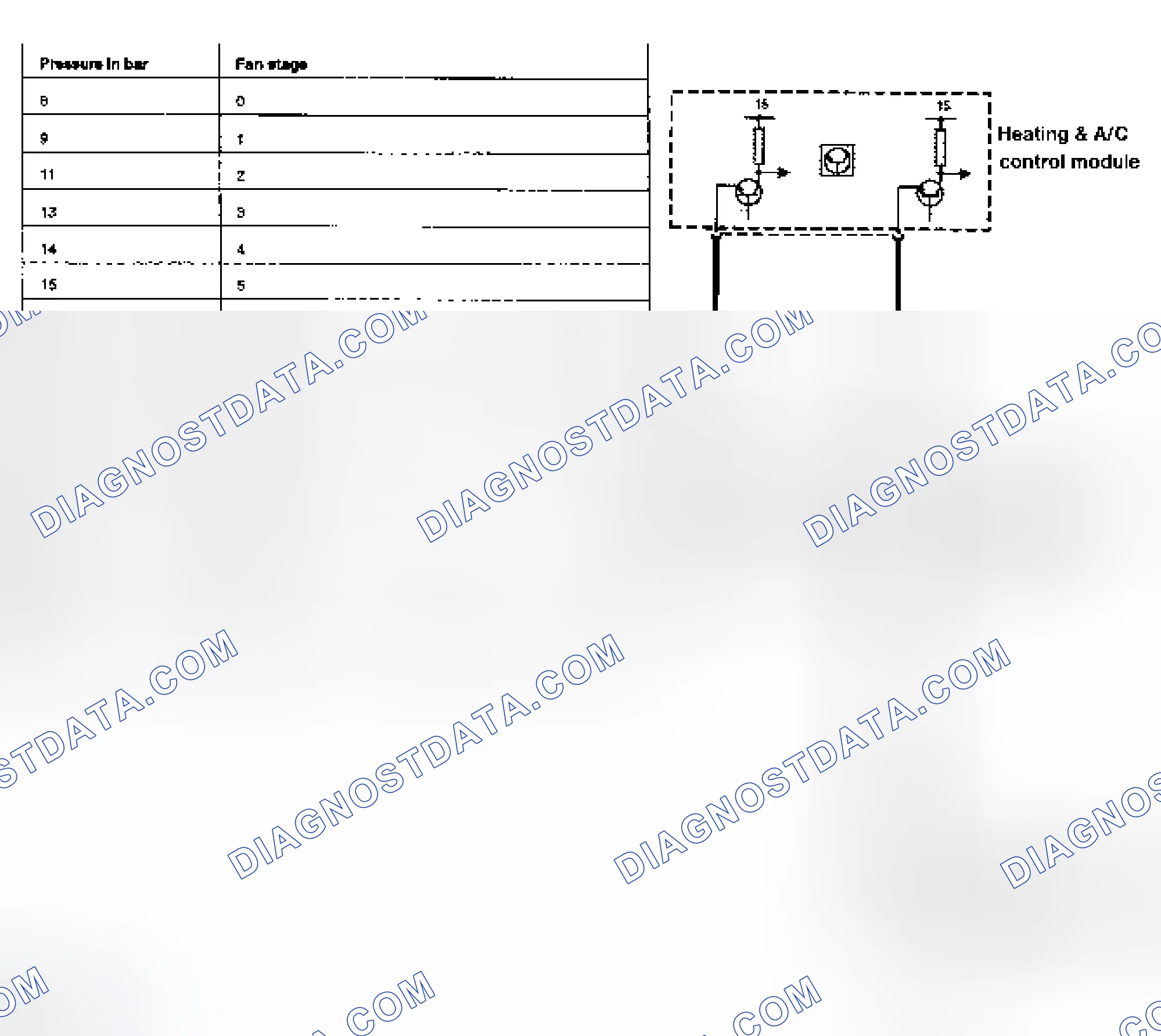Scheme 345: REFRIGERANT PRESSURE SENSOR (if applicable)