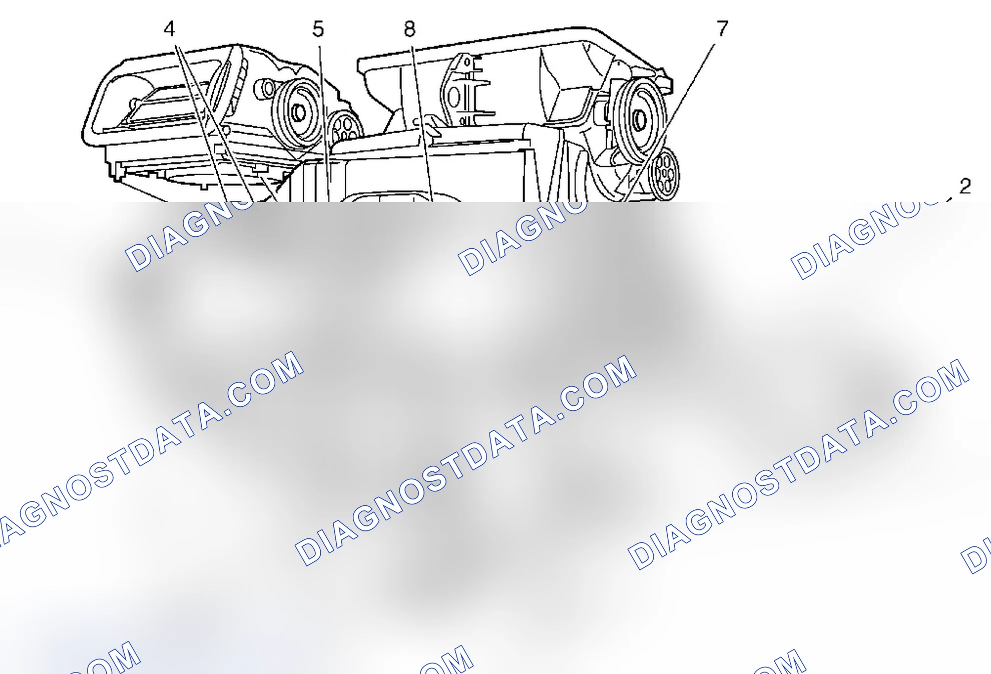Scheme 14: Air Conditioning Evaporator Replacement