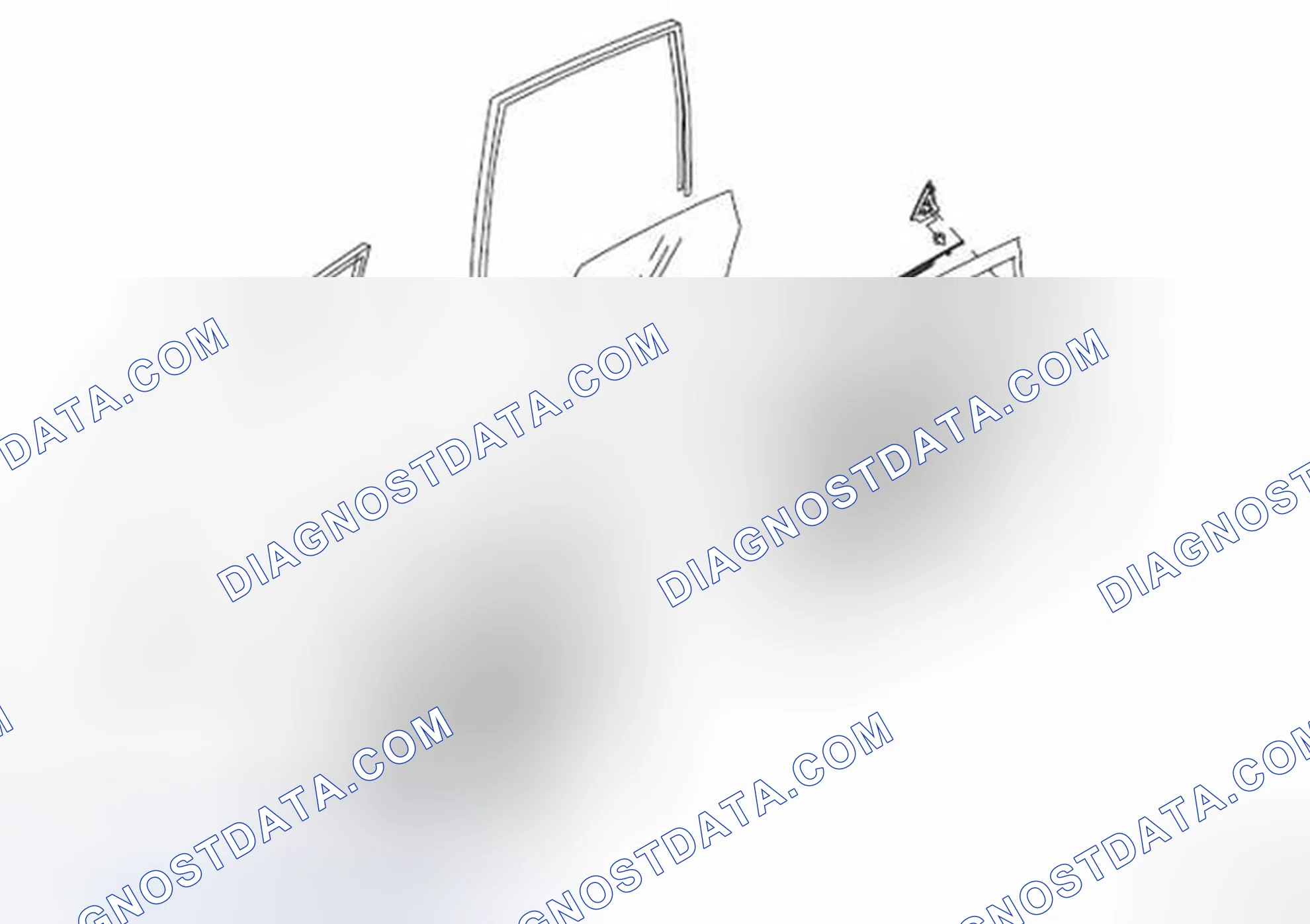 Scheme 59: Exploded View Of Wire-Type Window Regulator (From 08My)