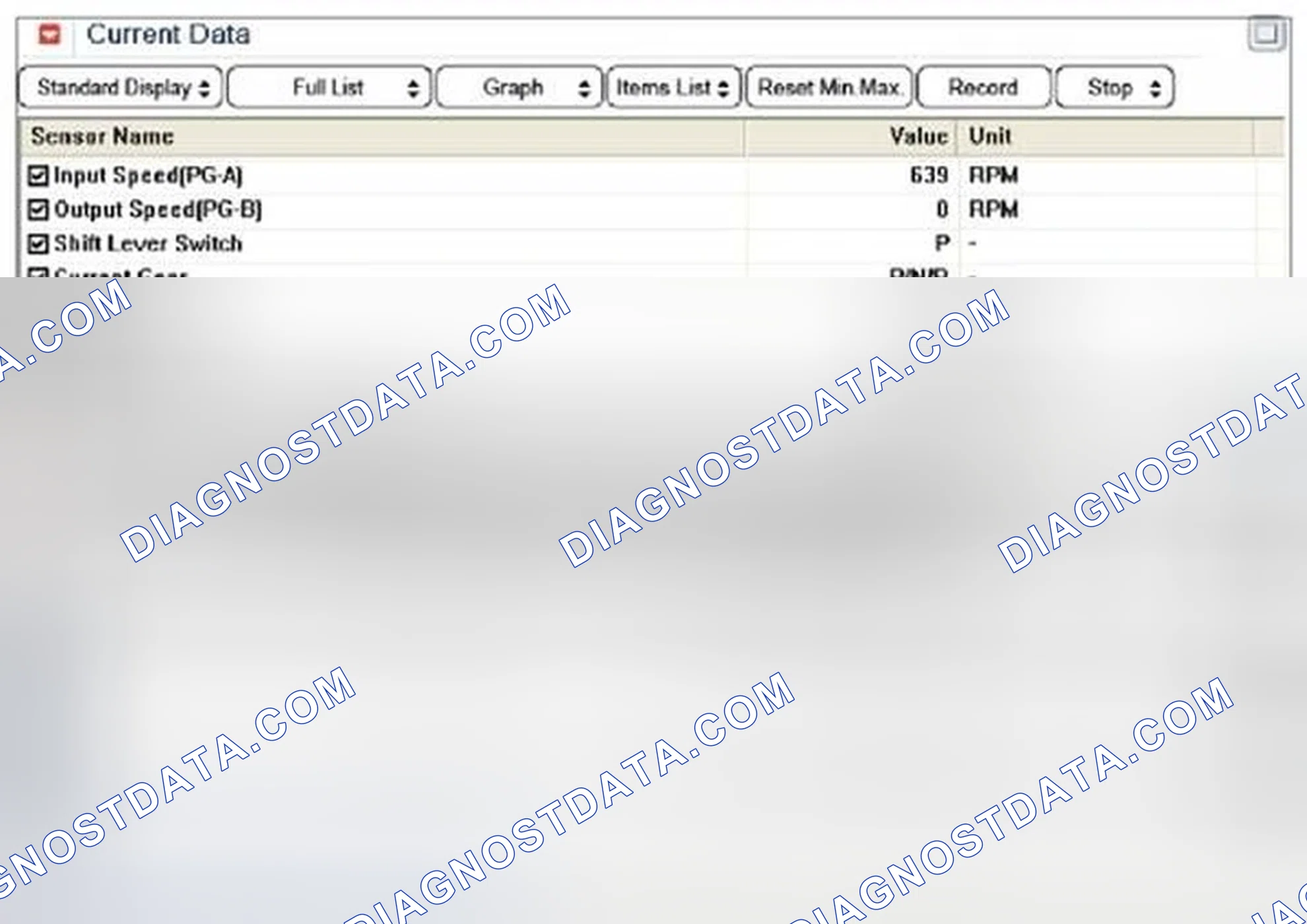 Scheme 787: Monitor Scantool Data