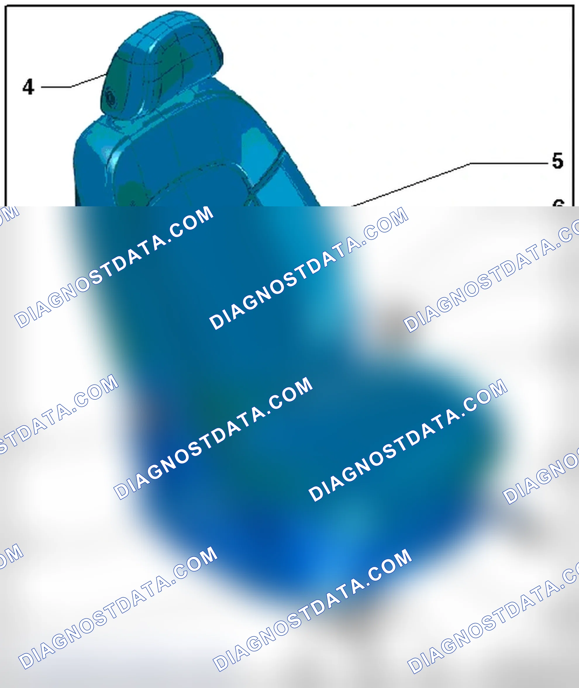 Scheme 71: FOLDING PASSENGER SEAT OVERVIEW