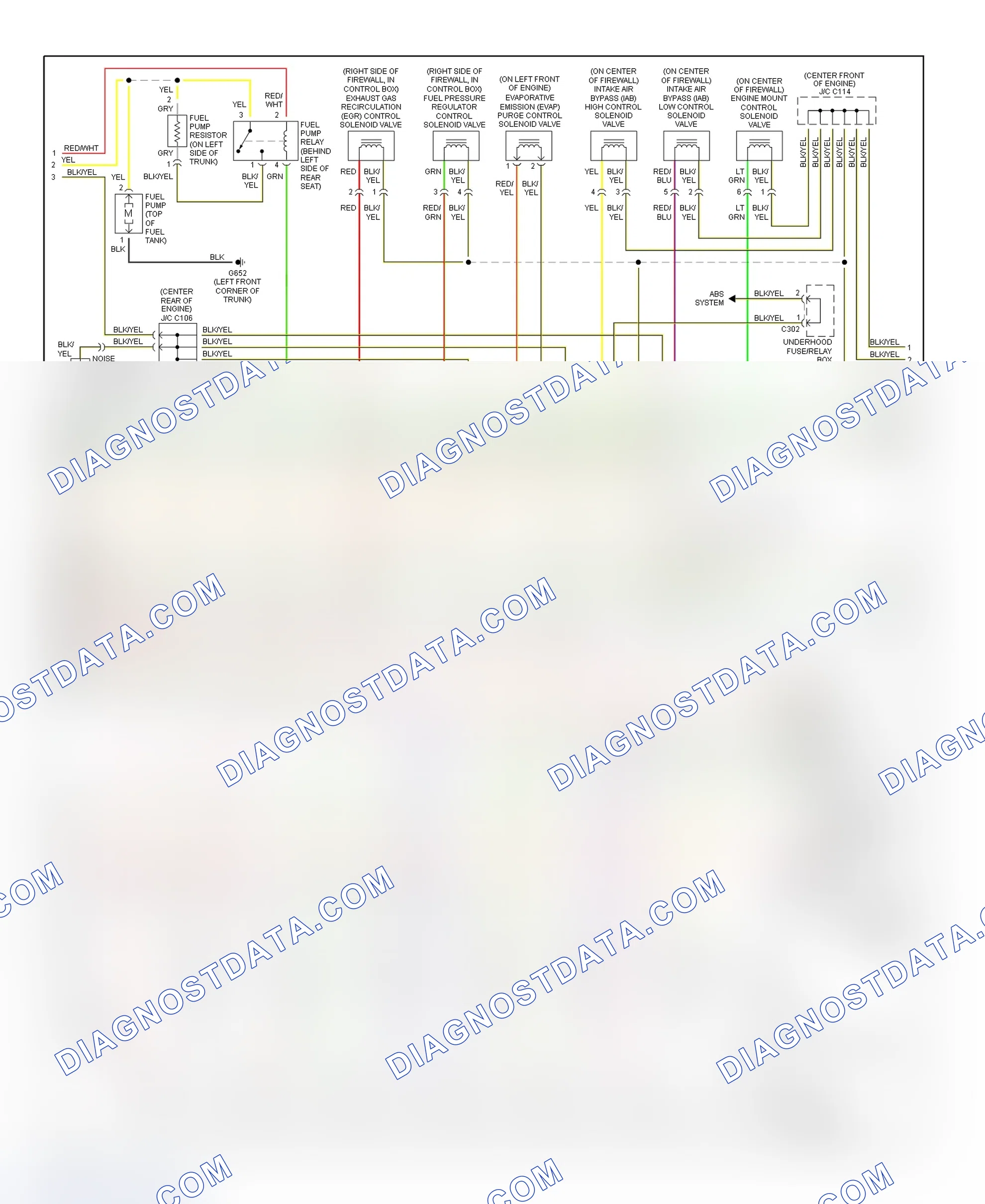 Scheme 21: Wiring Diagram (3.5RL 3.5L - 2 Of 4)