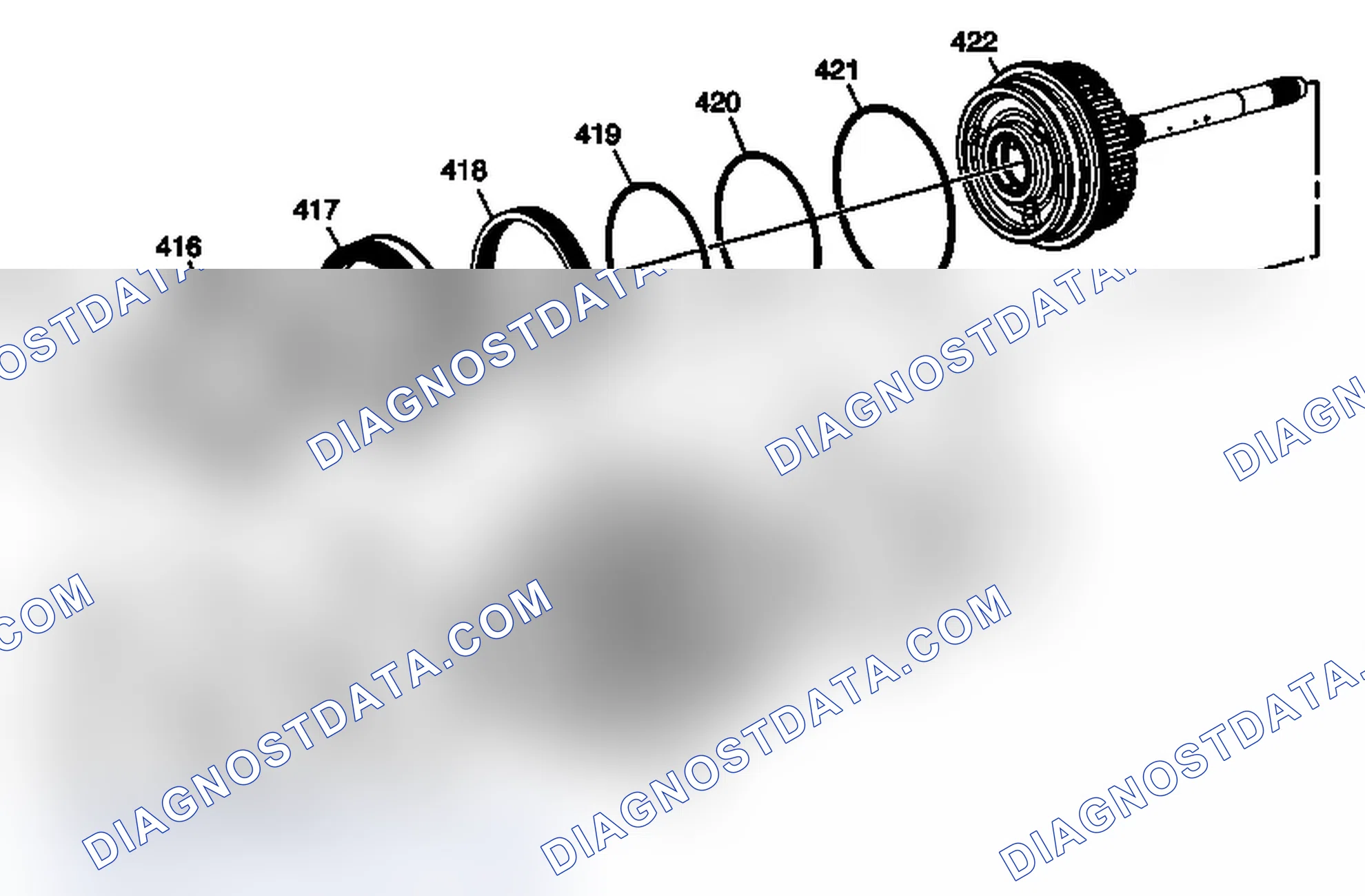 Scheme 281: 3-5 Reverse Clutch Assembly