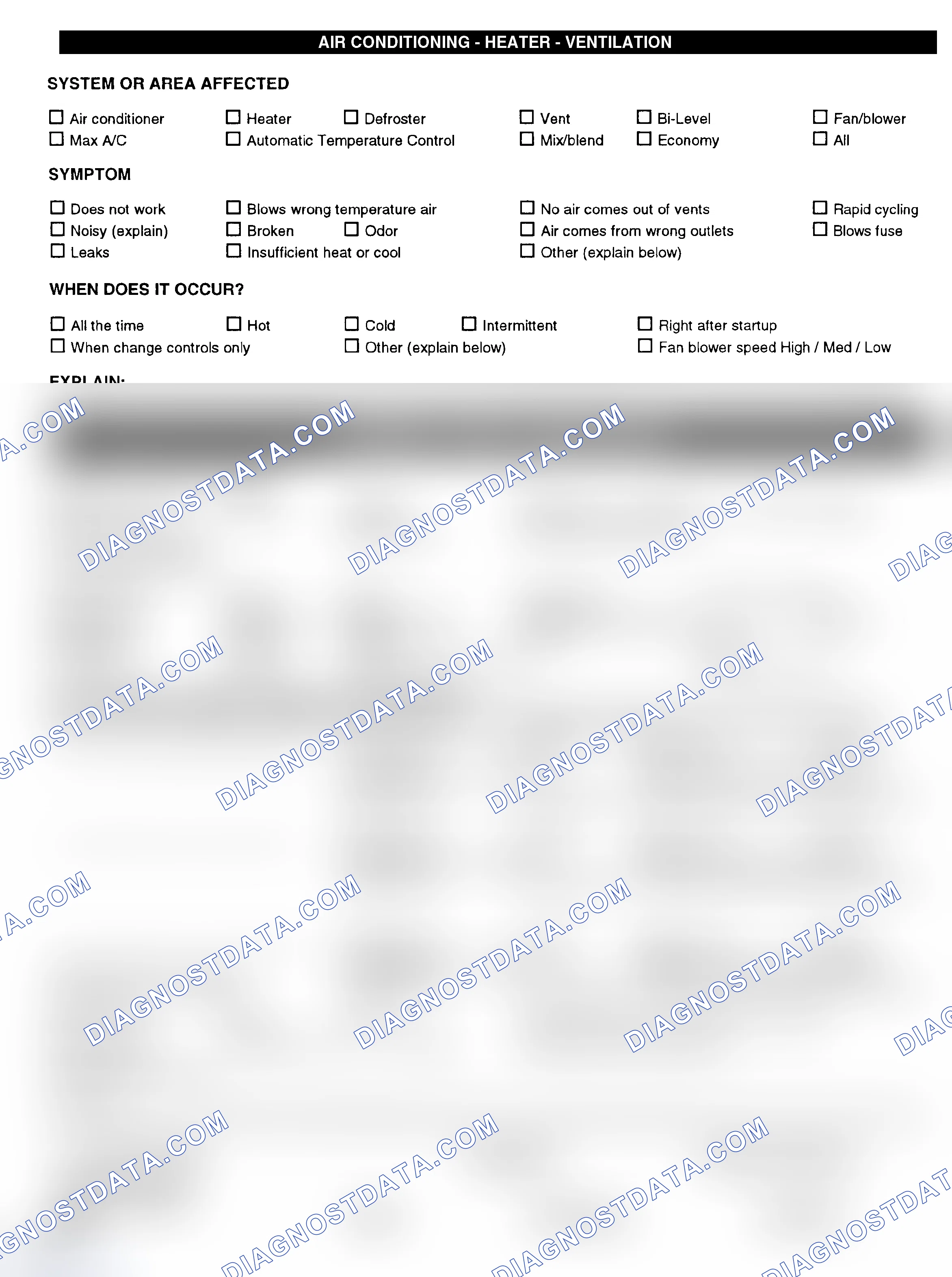 Scheme 4: Symptom Check List - Page 3