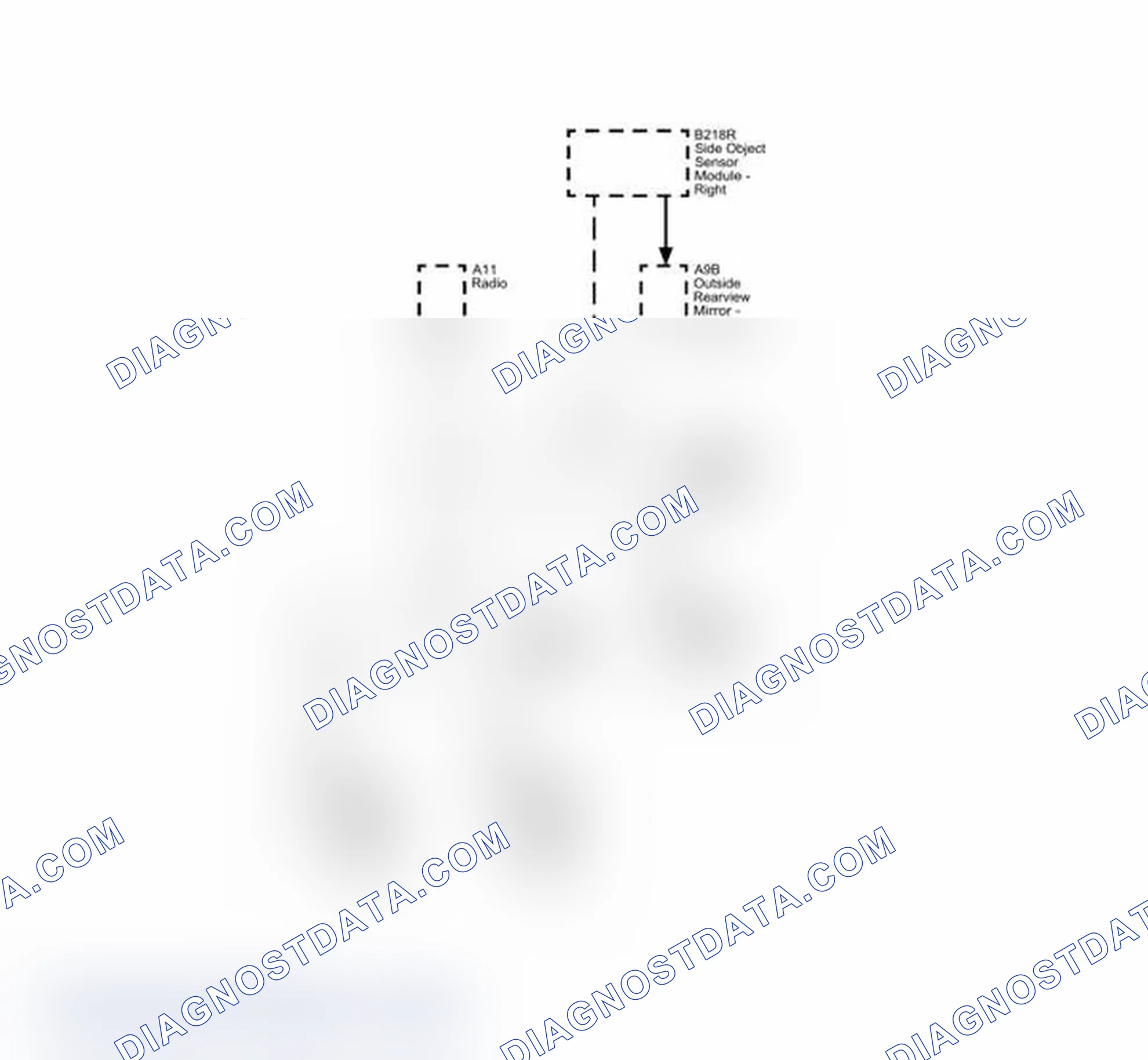 Scheme 27: Side Blind Zone Alert Block Diagram
