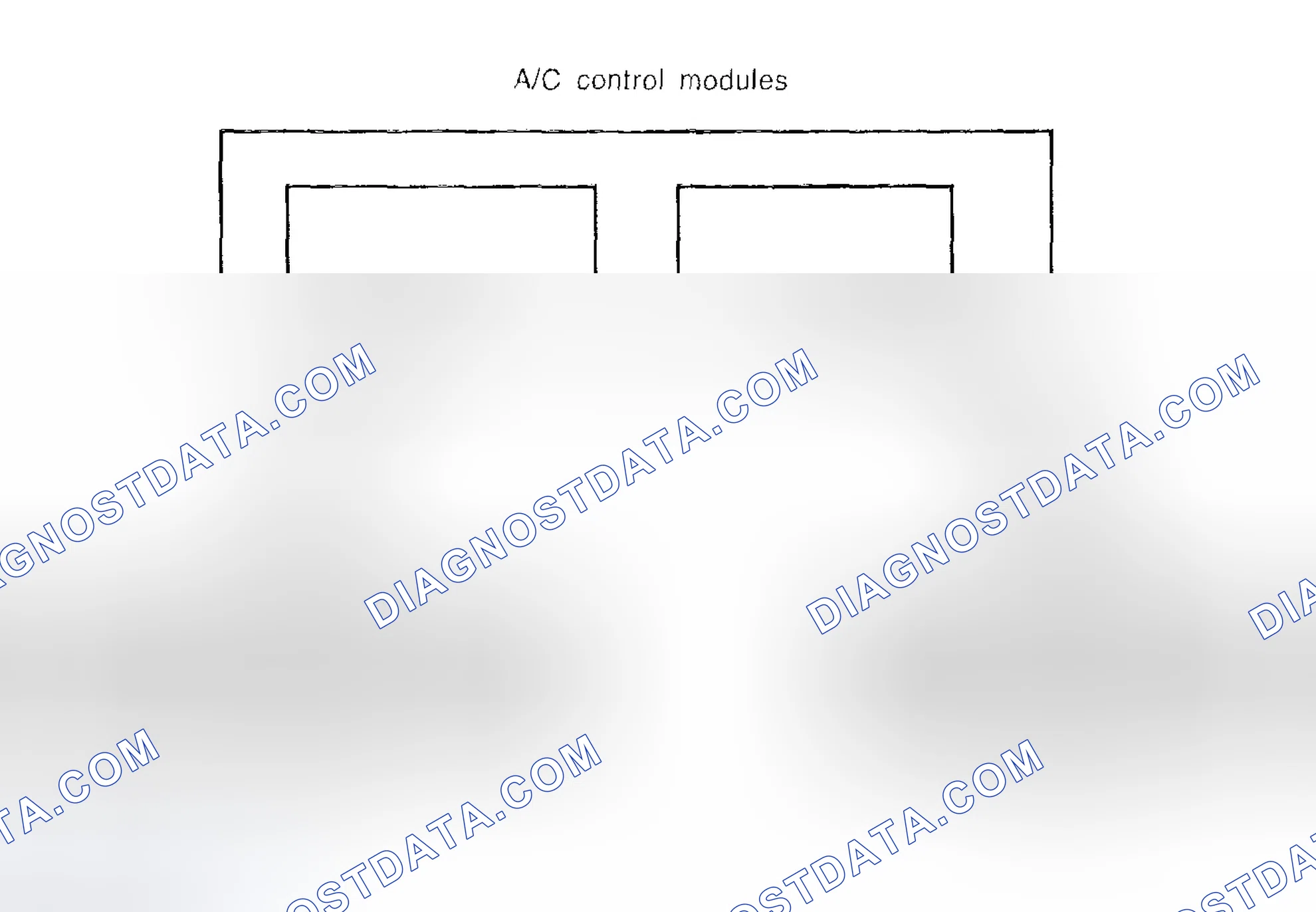 Scheme 47: Identifying A/C Control Module Connector Terminals