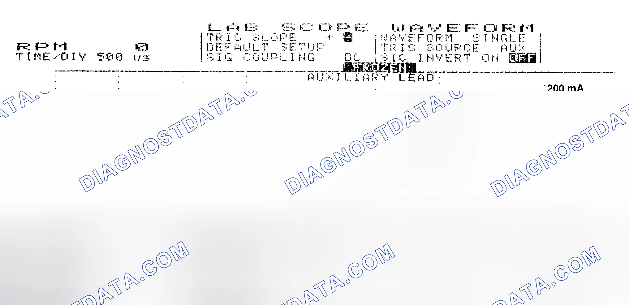 Scheme 17: Single Injector w/Normal Current Flow - Current Pattern
