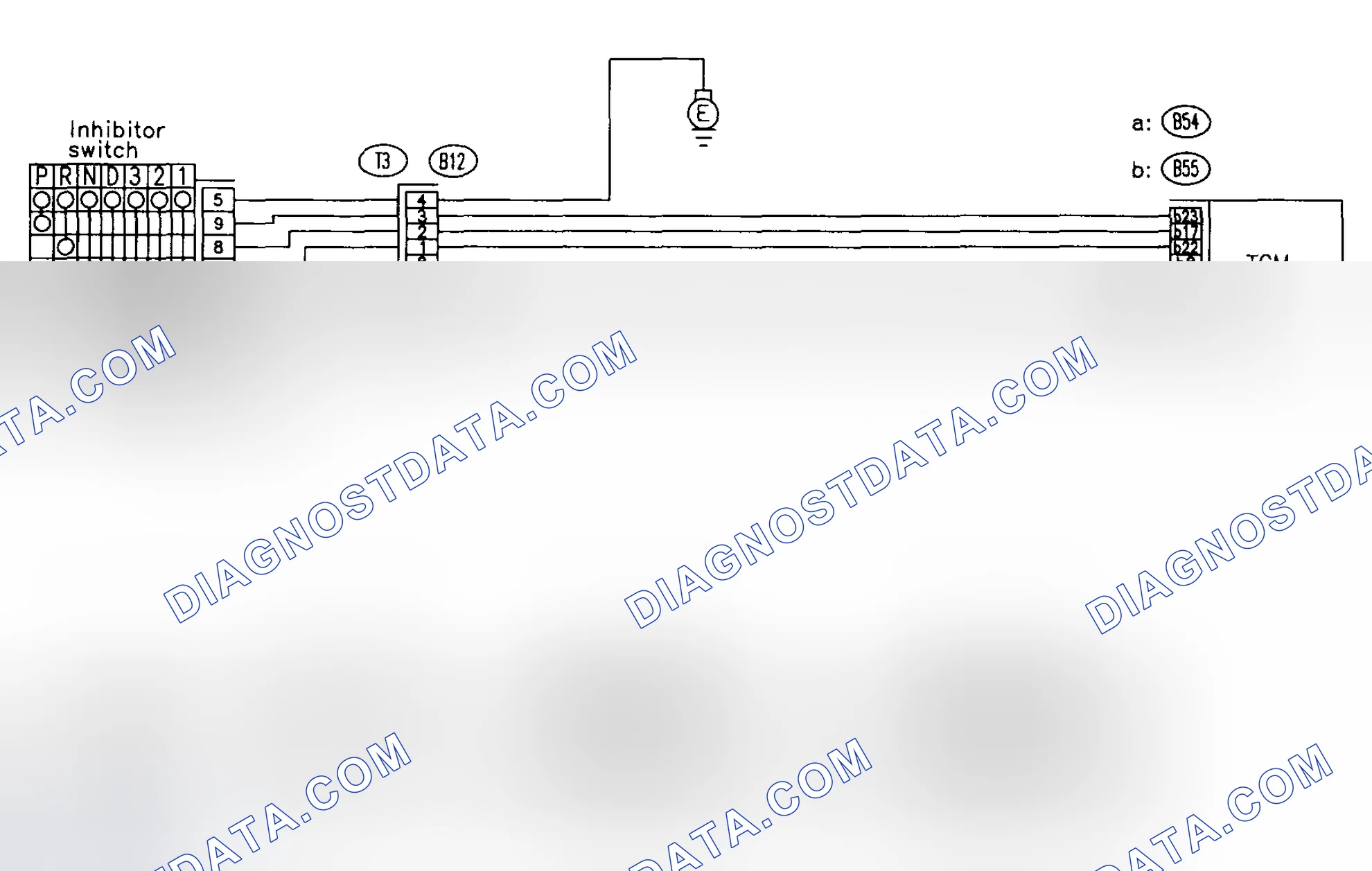 Scheme 590: Input Signal Circuit Of Inhibitor Switch