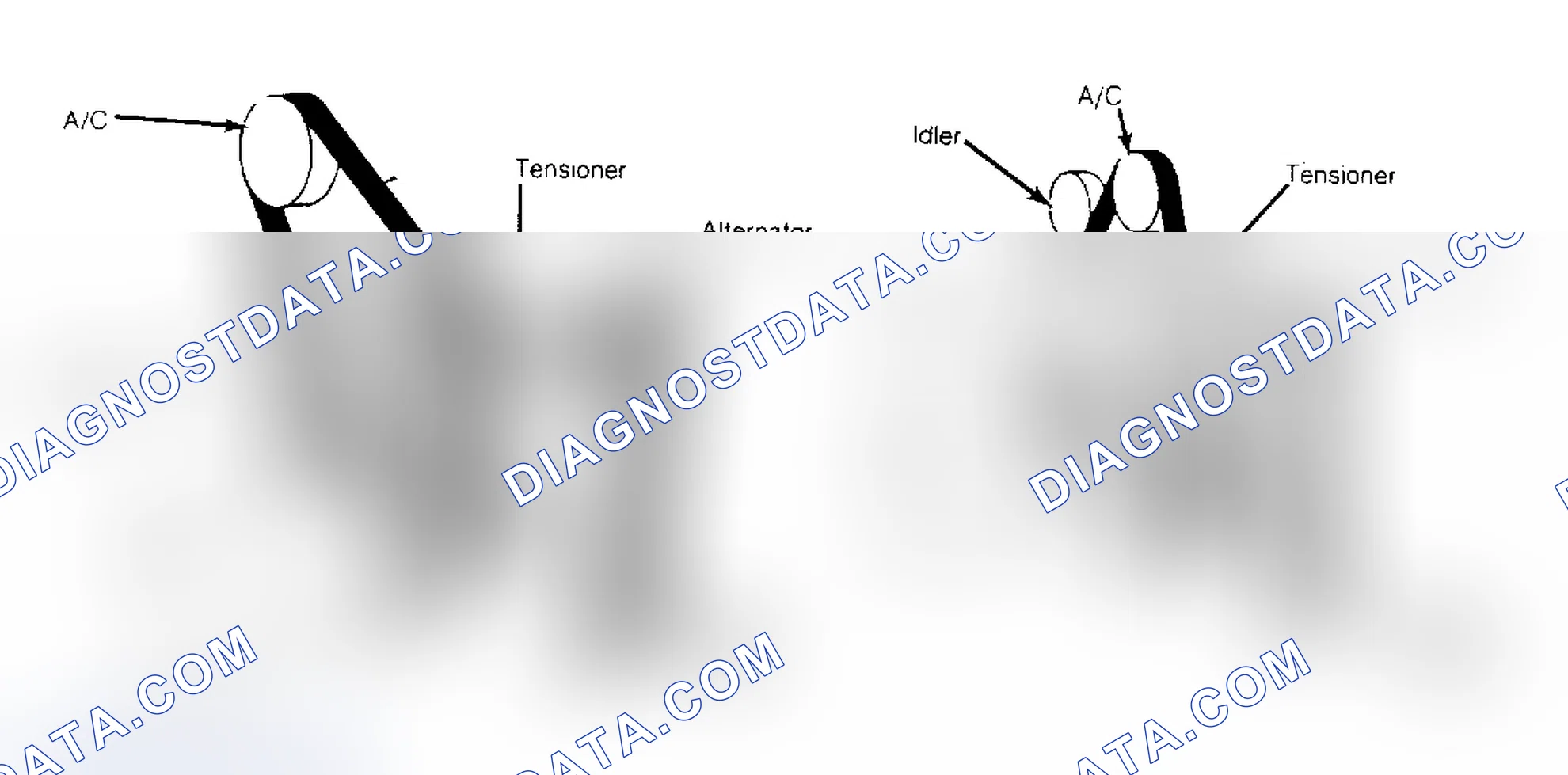 Scheme 5: Serpentine Belt Routing (6.2L & 7.4L)