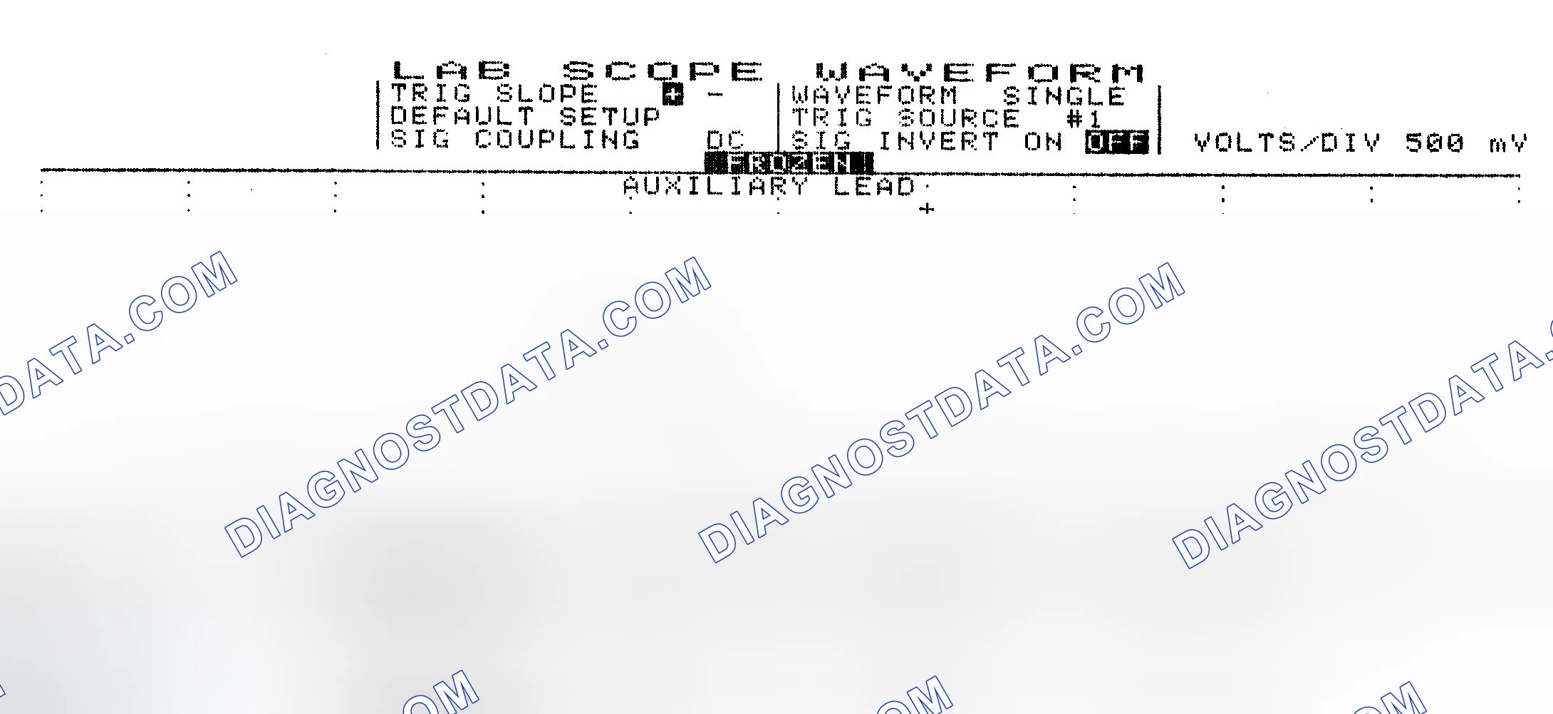 Scheme 10: Single Injector w/Excessive Current Flow - Current Pattern