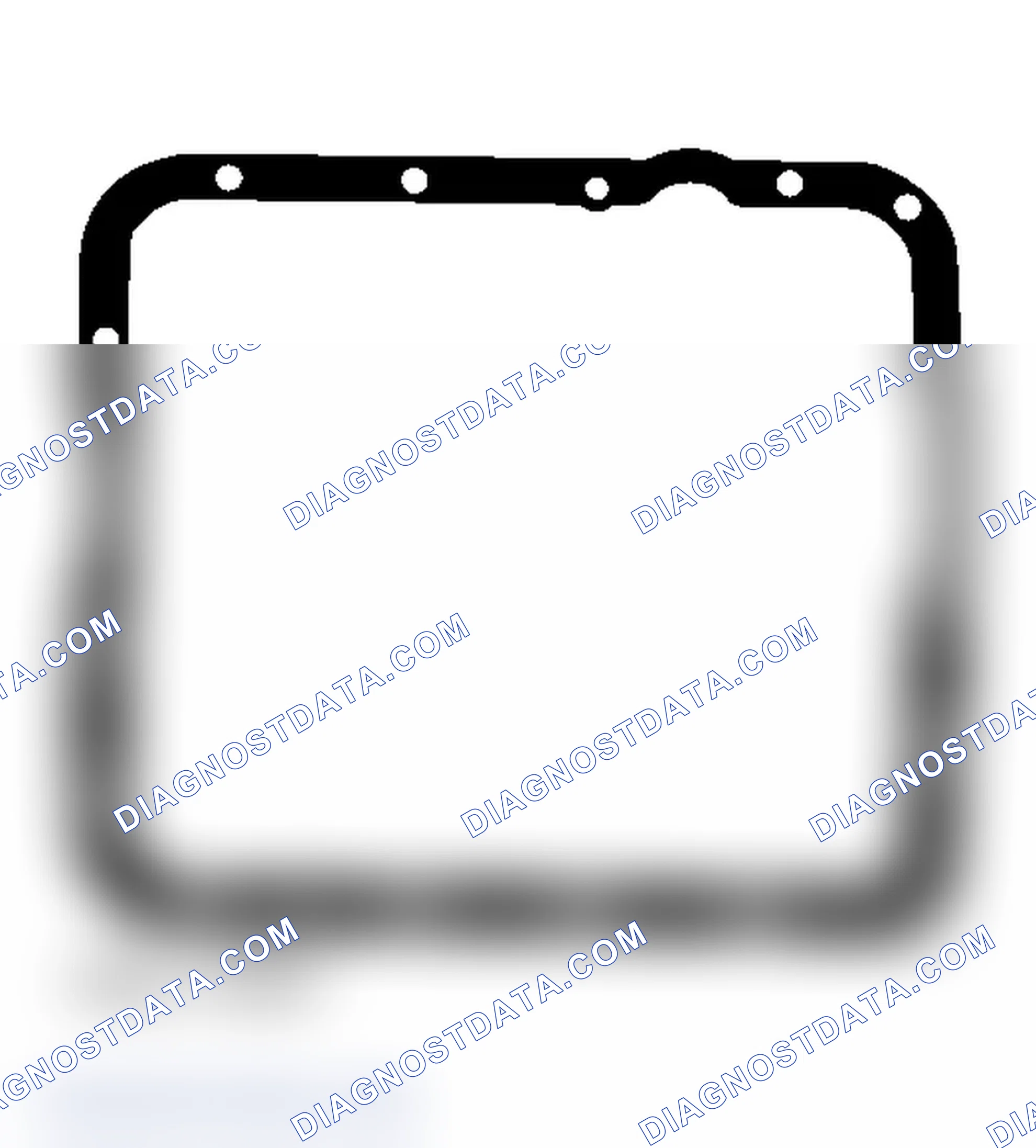 Scheme 114: Identifying Oil Pan Gasket (Hydra-Matic 4L60-E)