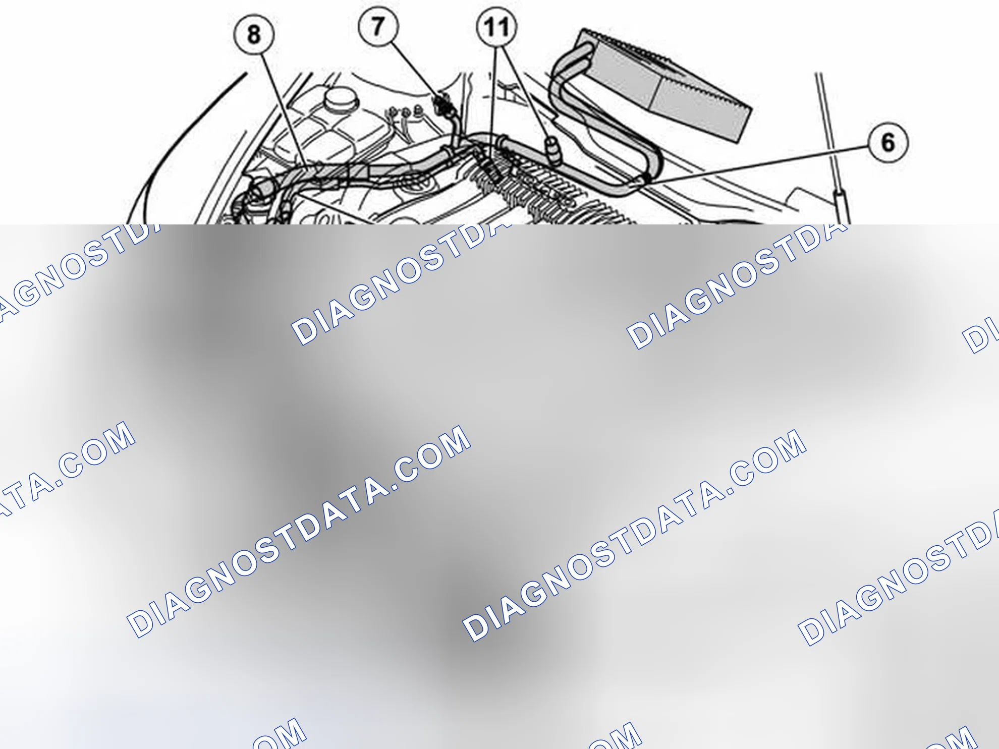 Scheme 144: LOCATING COMPONENTS IN THE ENGINE COMPARTMENT