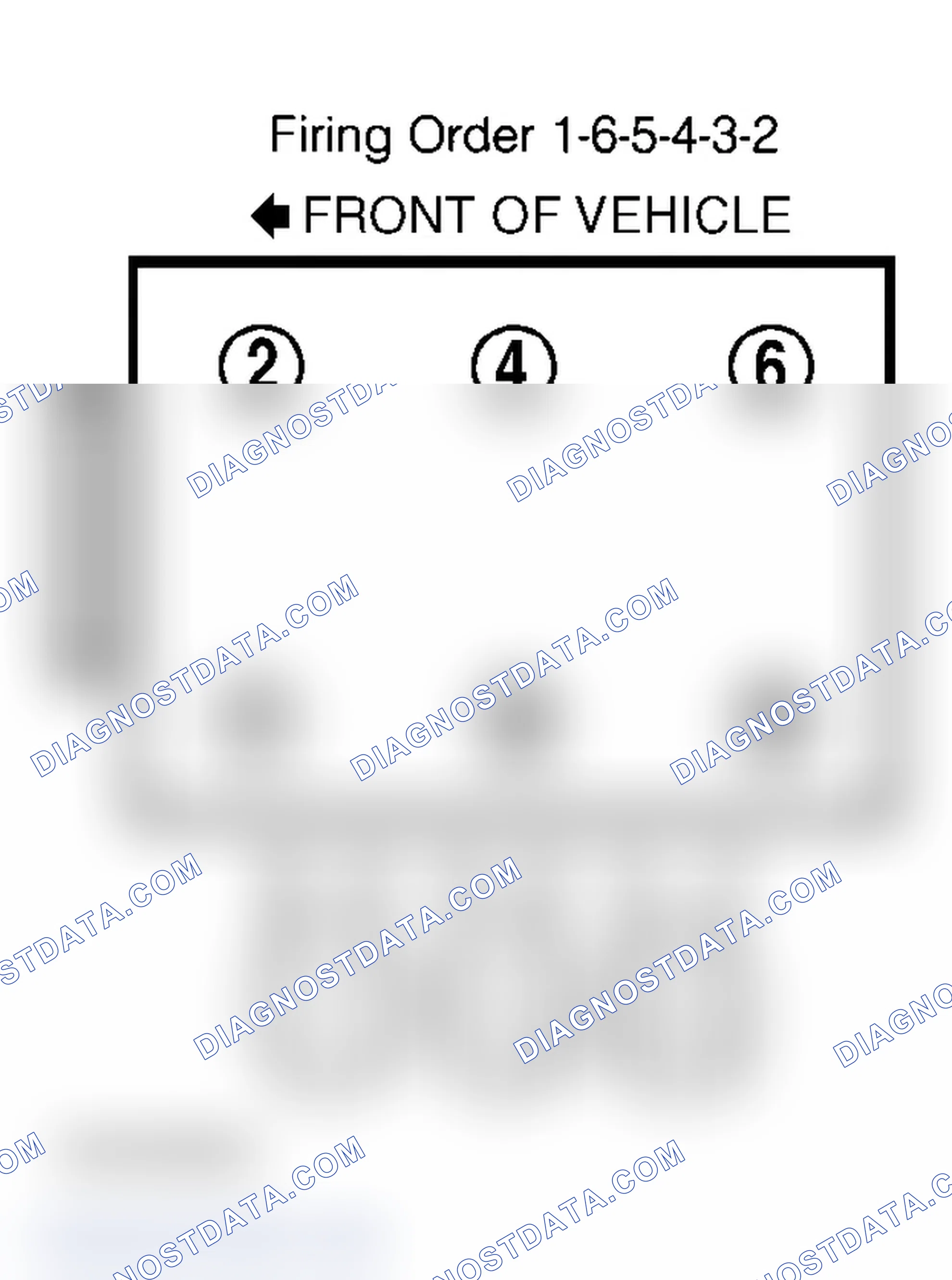 Scheme 5: Firing Order (3.8L - "F" Body)