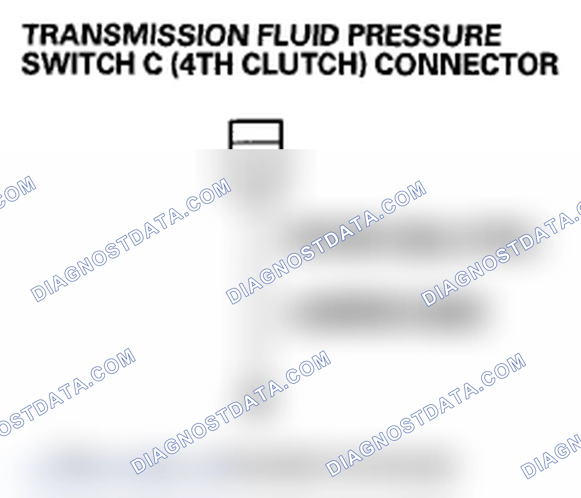 Scheme 85: DTC P0873: Open in Transmission Fluid Pressure Switch C (4th Clutch) Circuit, or Transmission Fluid