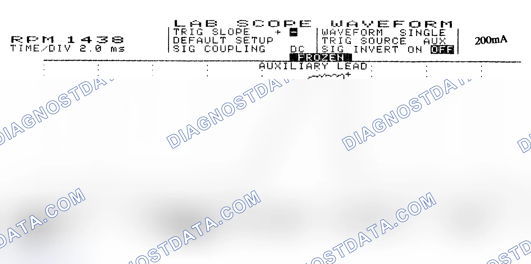 Scheme 15: Single Injector w/Normal Current Flow - Current Pattern