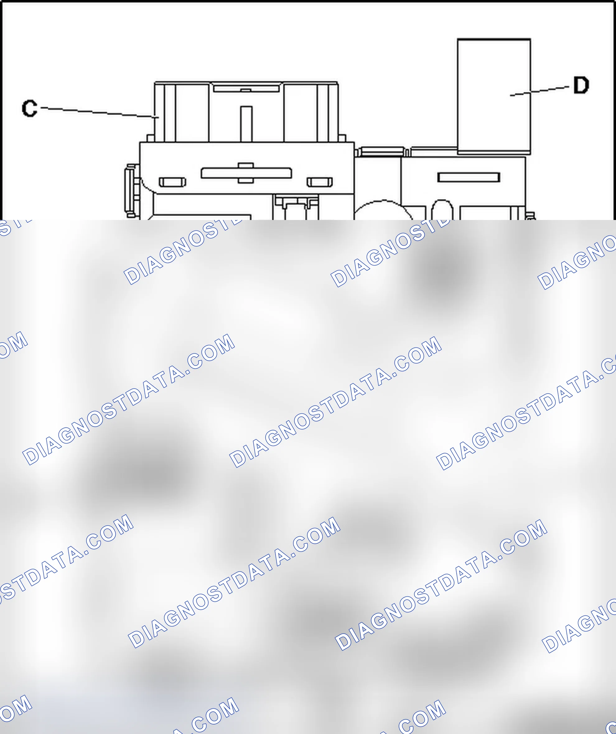 Scheme 12: STEERING COLUMN ELECTRONIC SYSTEMS CONTROL MODULE CONNECTOR ASSIGNMENT