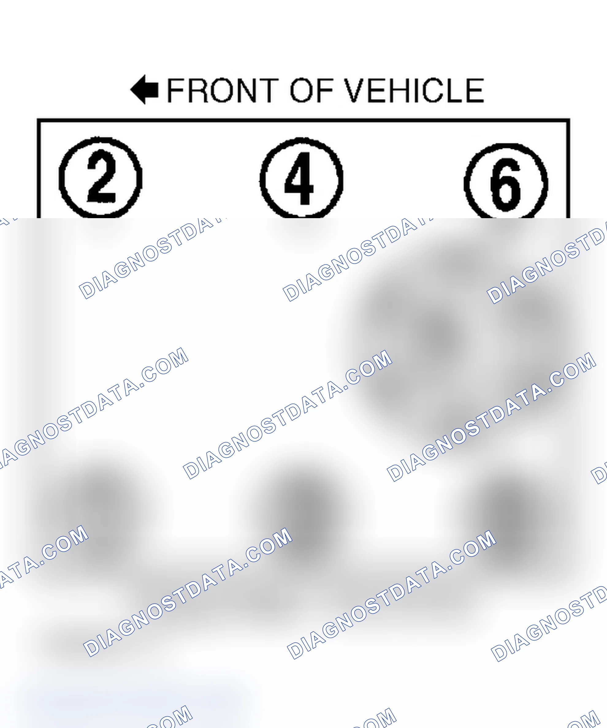 Scheme 5: Firing Order & Distributor Rotation 3.9L V6 (Dakota, Durango, Ram Pickup, Ram Van & Ram Wagon)