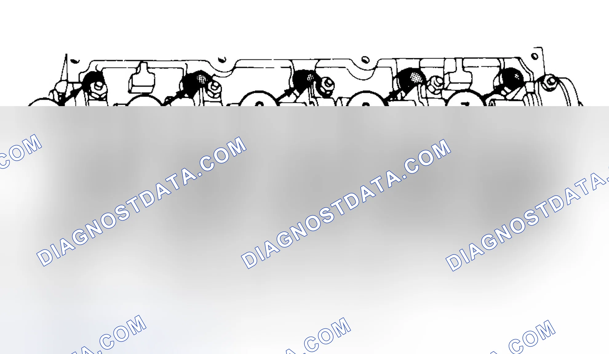 Scheme 7: Typical Cylinder Head Tightening or Loosening Sequence