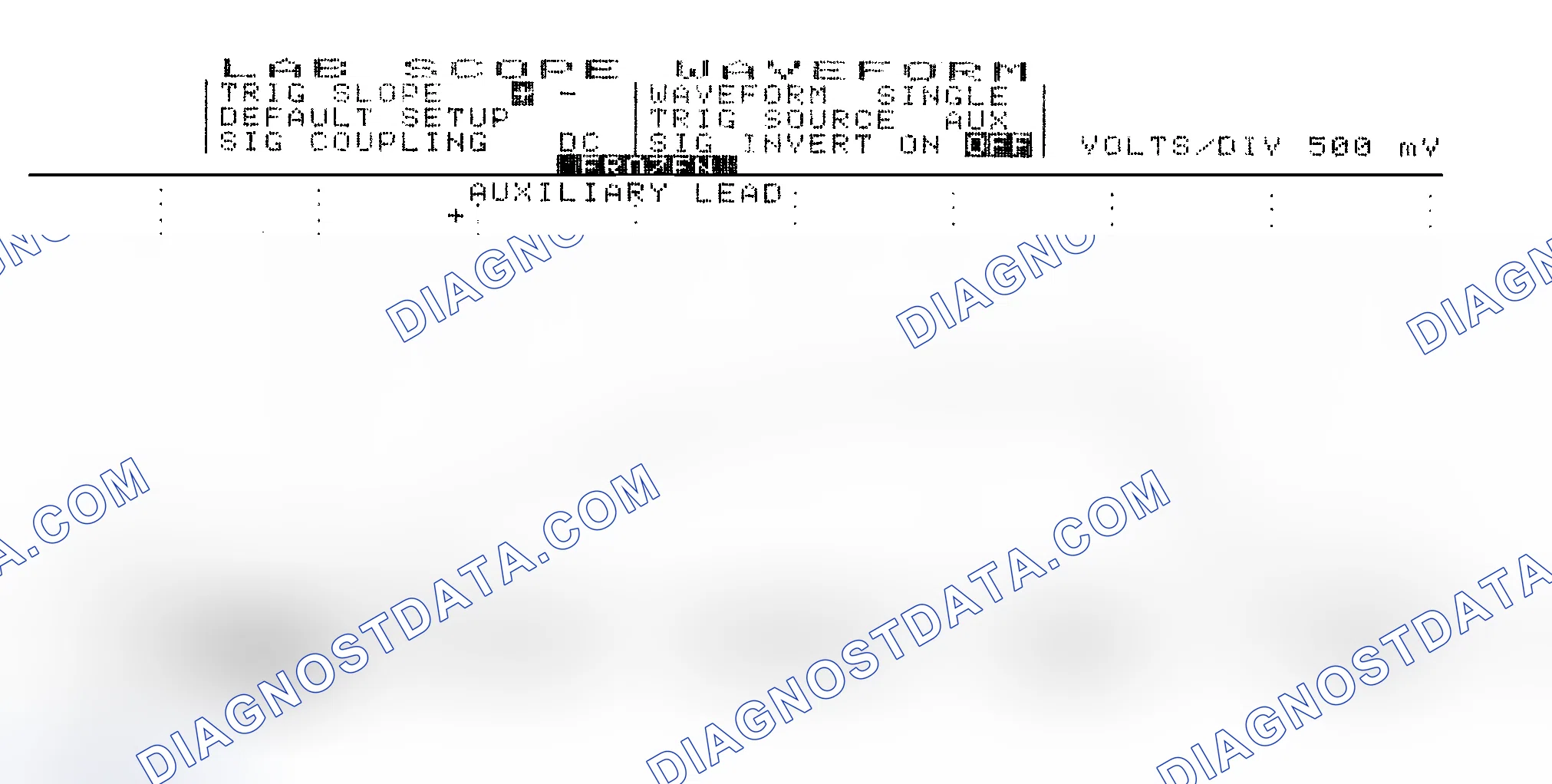 Scheme 14: Single Injector w/Excessive Current Flow - Current Pattern