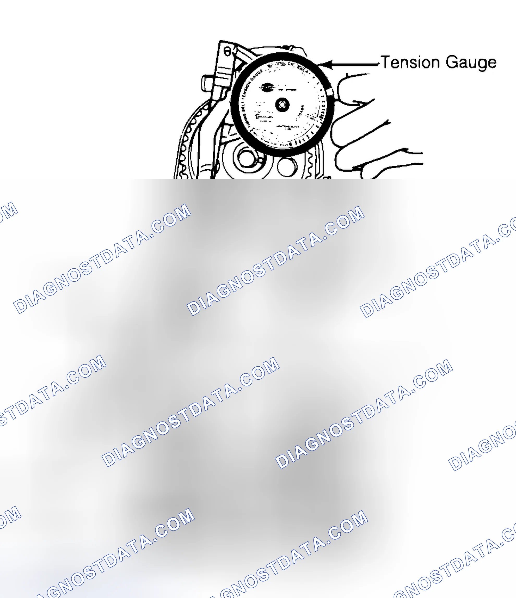 Scheme 3: Adjusting Typical Timing Belt Tension