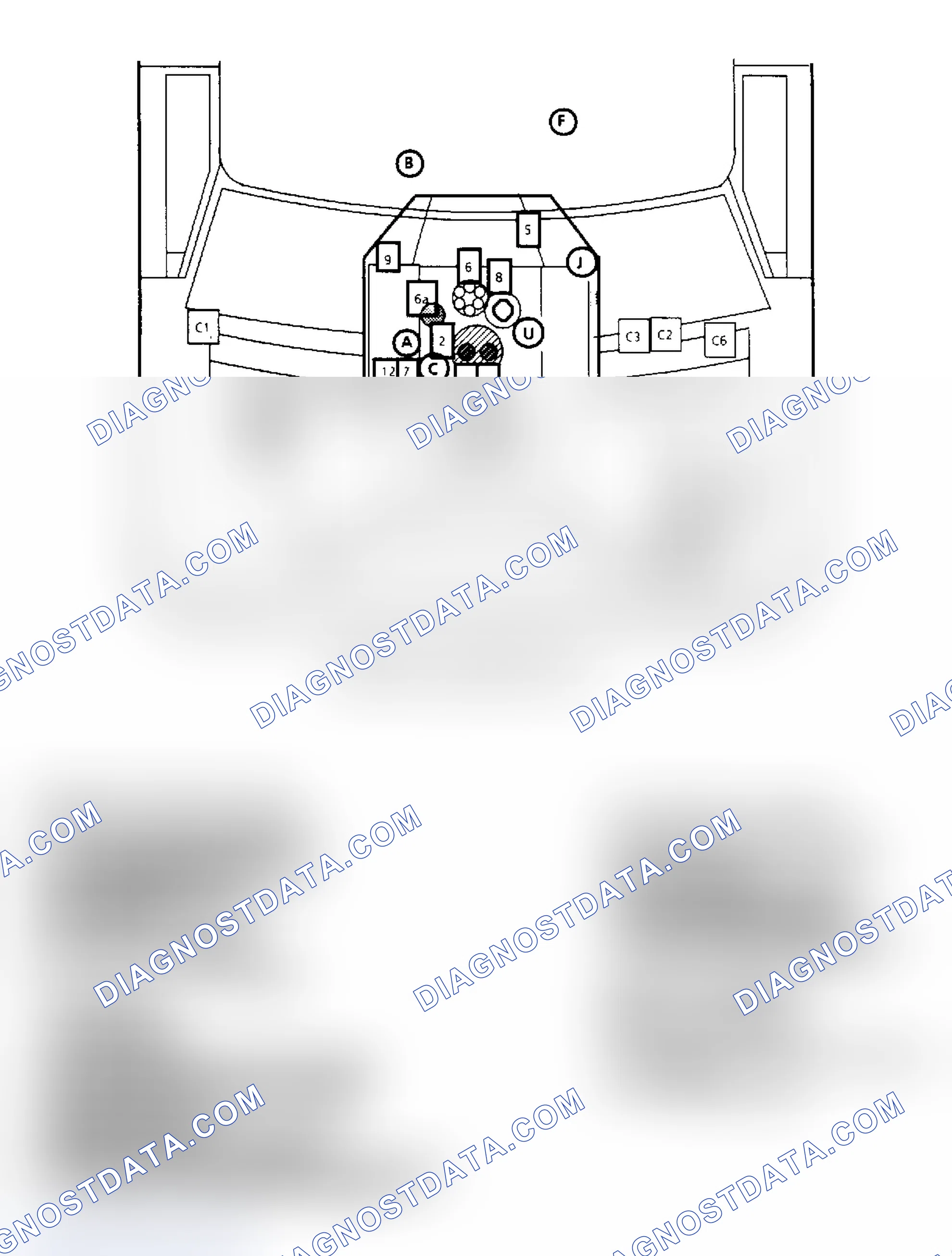 Scheme 52: Component Locations for Astro & Safari 4.3L