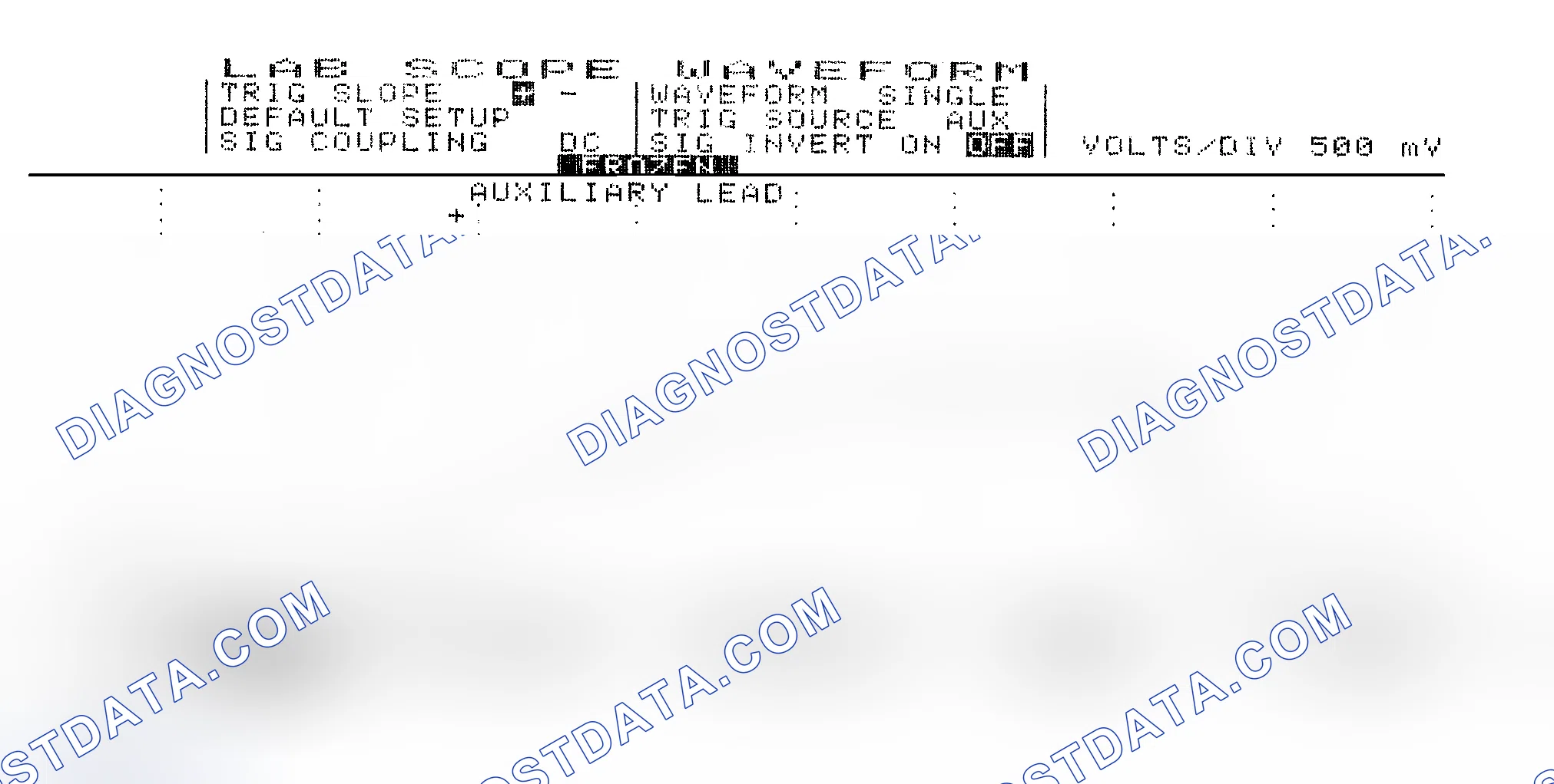 Scheme 14: Single Injector w/Excessive Current Flow - Current Pattern