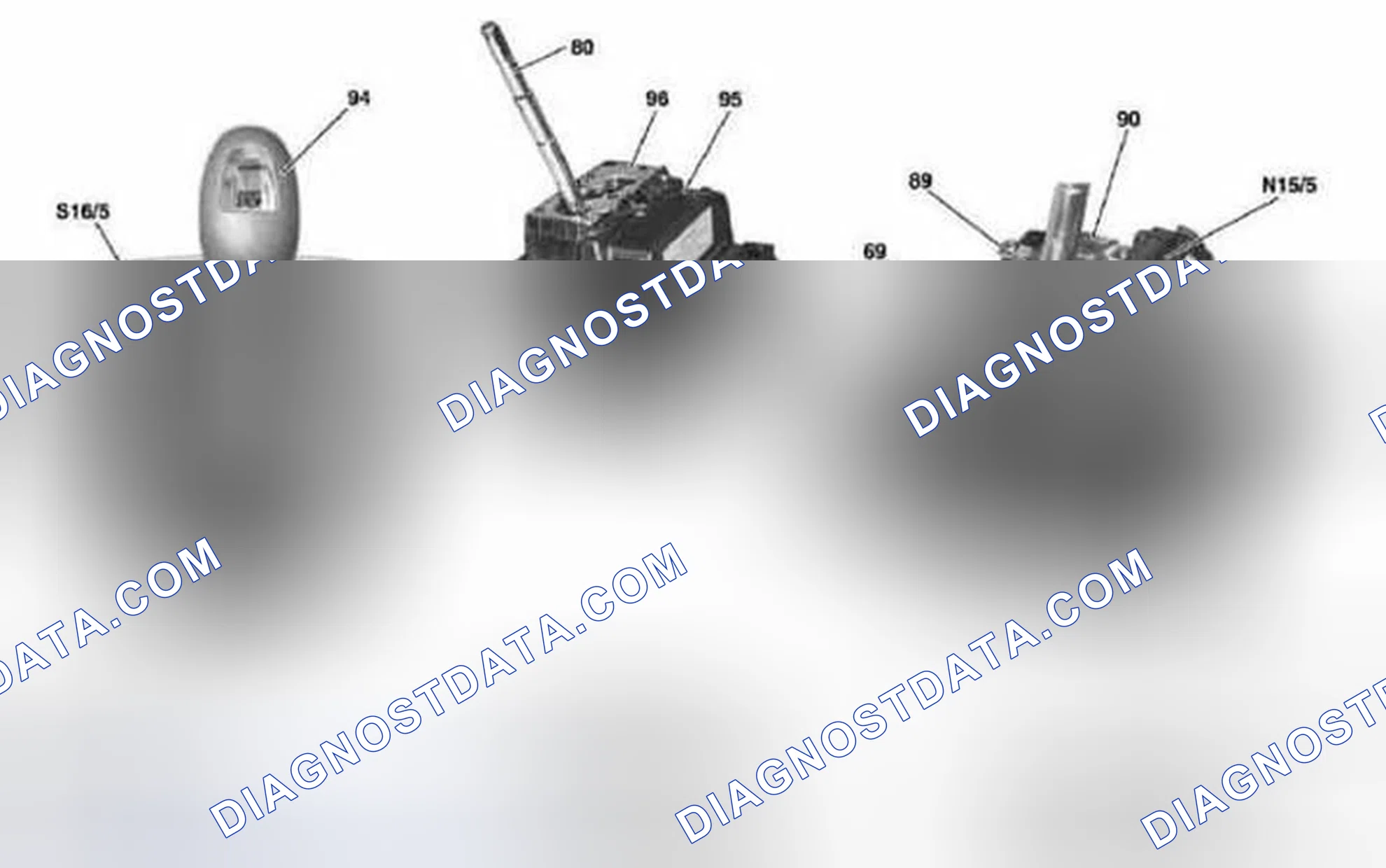 Scheme 314: Identifying Automatic Transmission Components Location