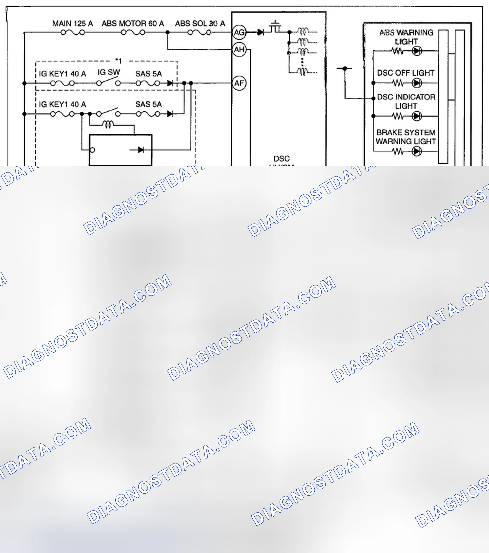 Scheme 34: SYSTEM WIRING DIAGRAM [DYNAMIC STABILITY CONTROL (DSC)]