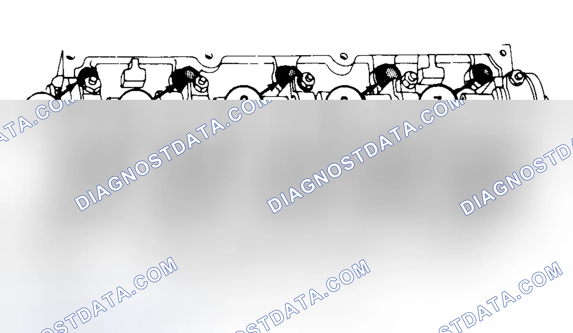 Scheme 7: Typical Cylinder Head Tightening or Loosening Sequence