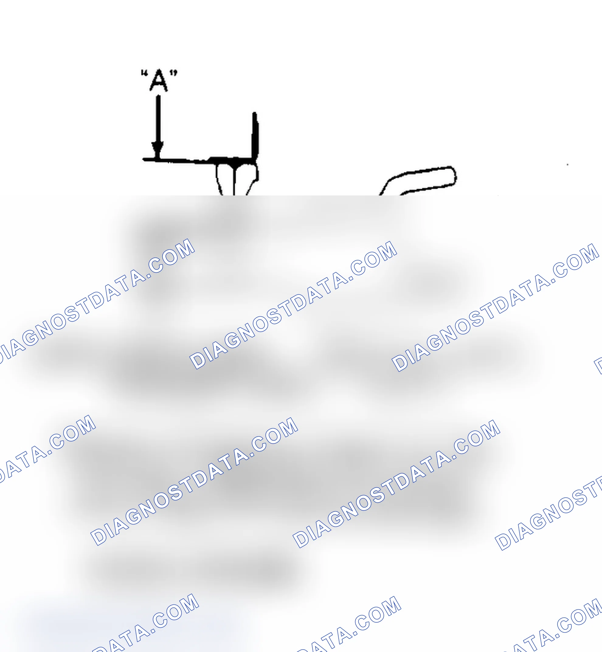 Scheme 12: Measuring Front Axle Gap - Explorer (2WD - Right & Left) & Ranger (2WD - Left)