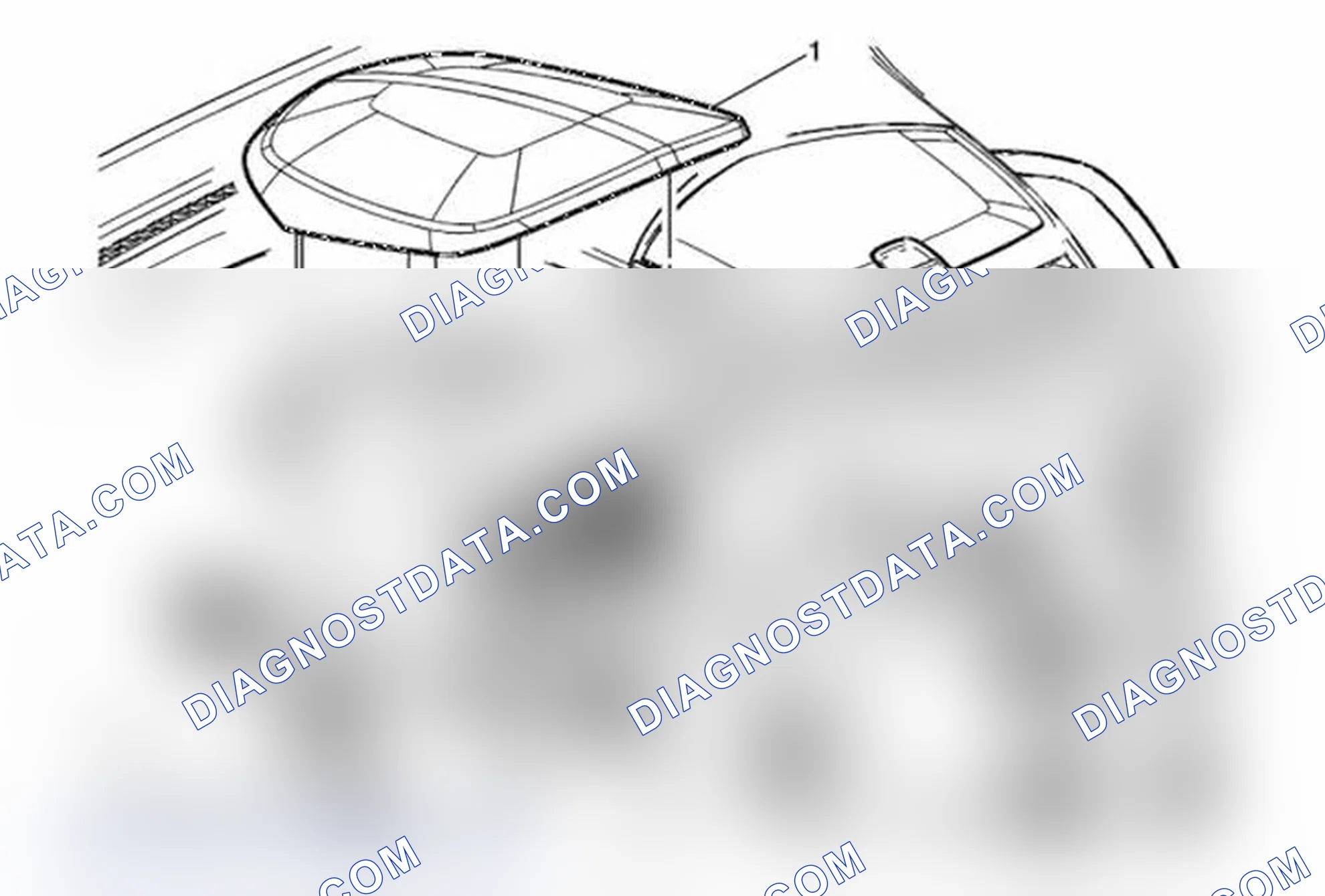 Scheme 99: Instrument Panel Instrument Cluster Hood Replacement (Trax)