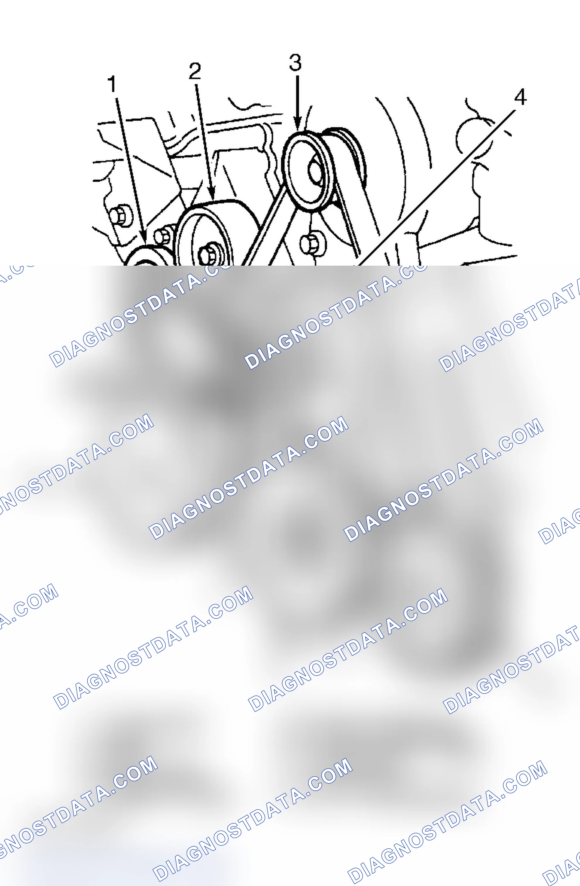 Scheme 7: DRIVE BELT ROUTING (BLACKWOOD, ECONOLINE, EXCURSION, EXPEDITION, F150-550 PICKUP & NAVIGATOR 4.6L, 5