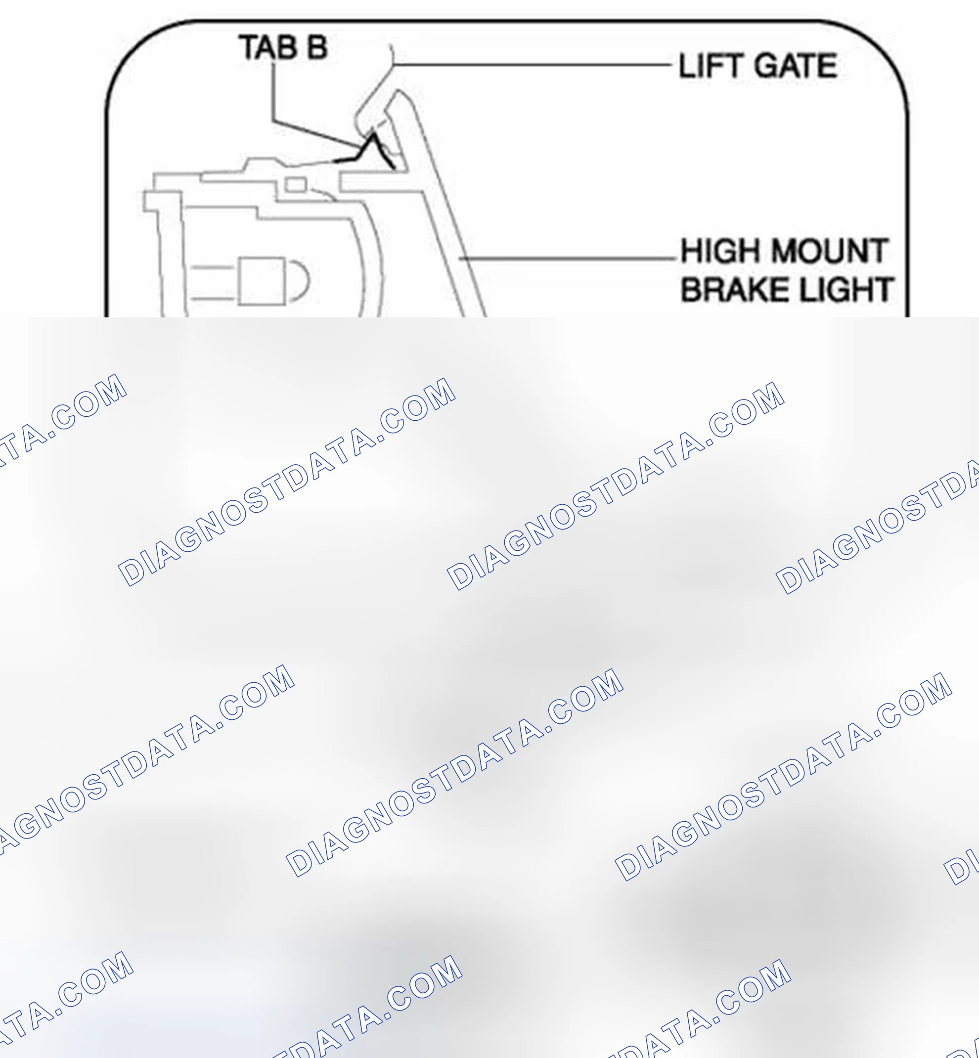 Scheme 37: HIGH MOUNT BRAKE LIGHT REMOVAL/INSTALLATION