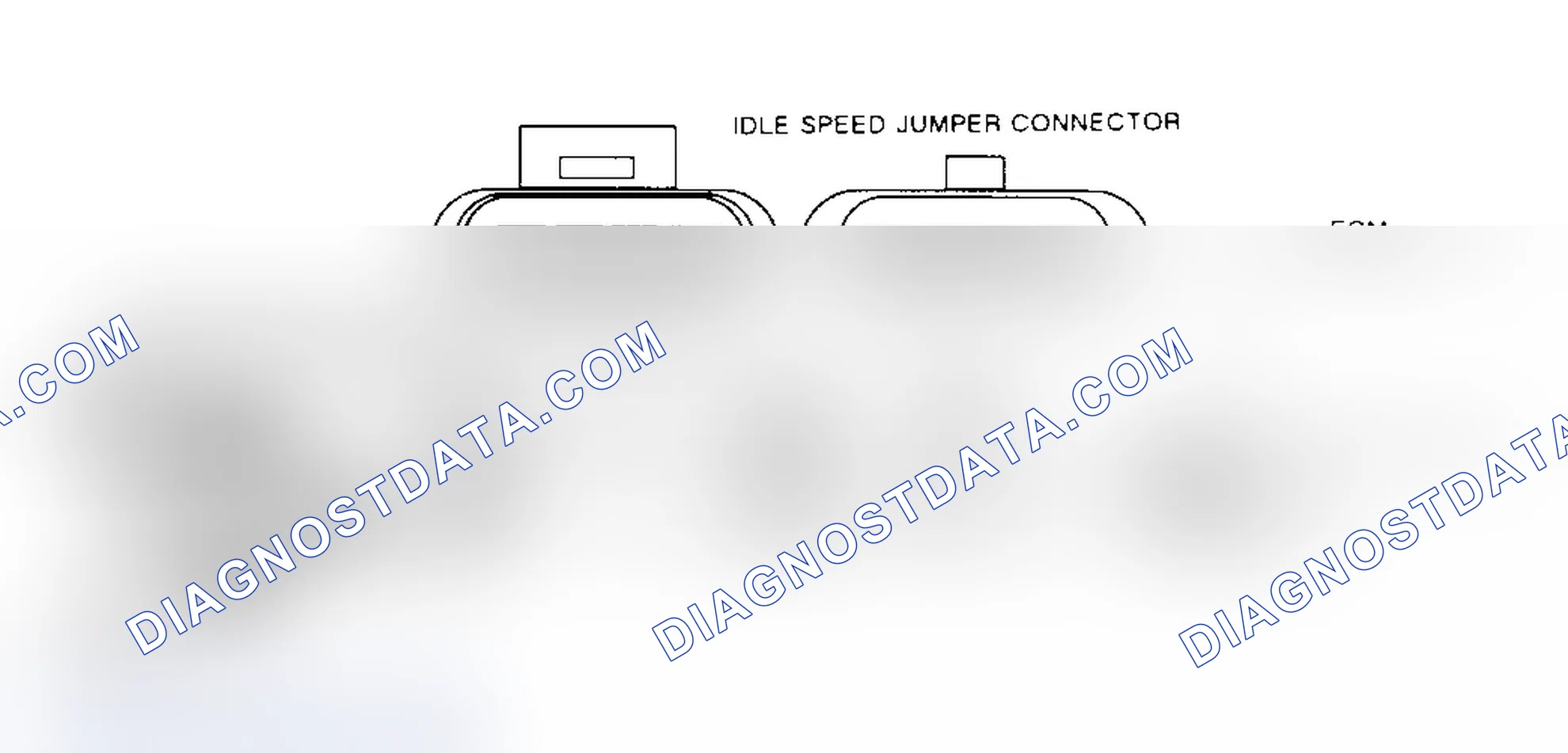Scheme 87: IDLE SWITCH (CADILLAC EXCEPT BROUGHAM)