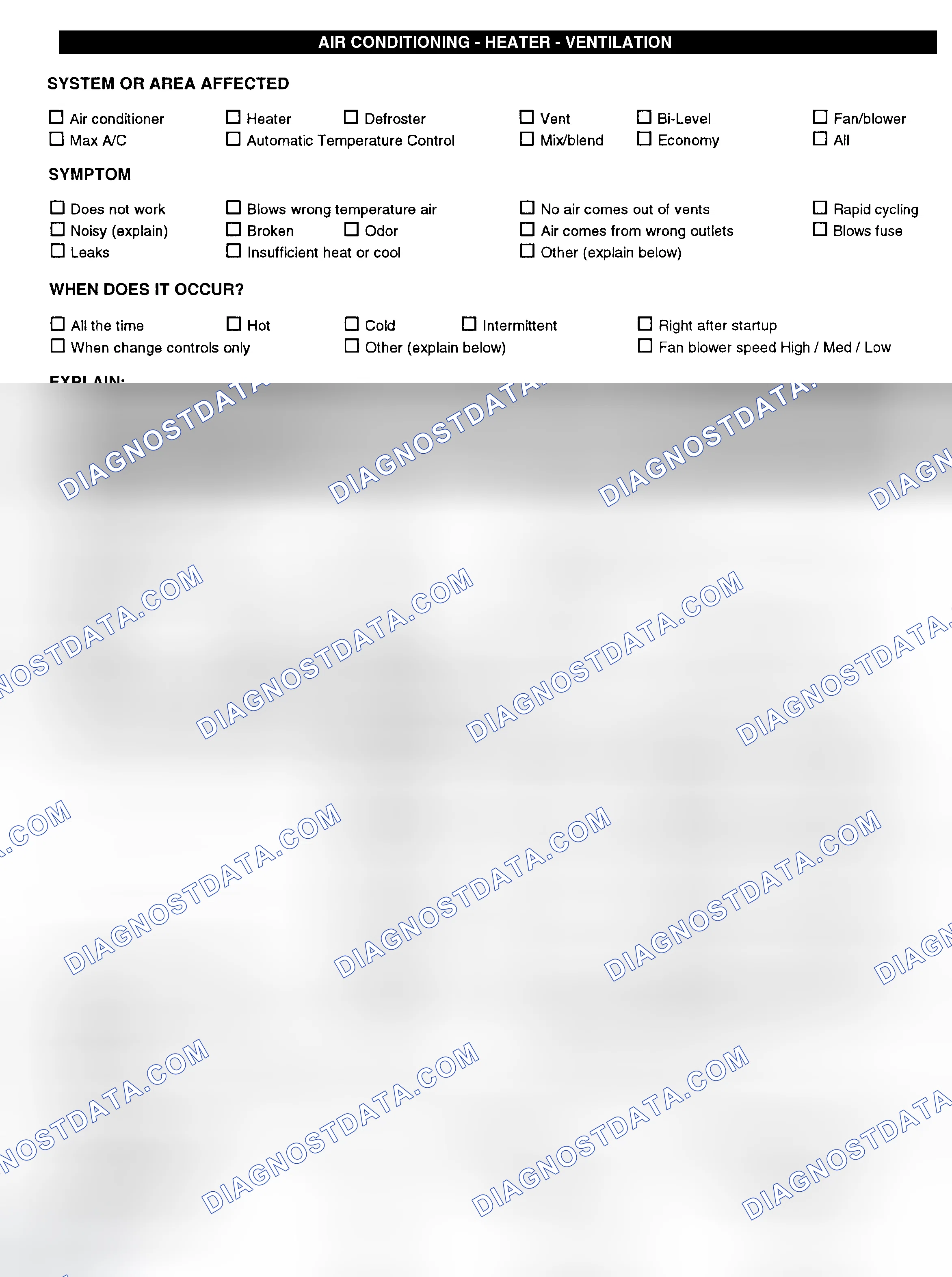Scheme 4: Symptom Check List - Page 3