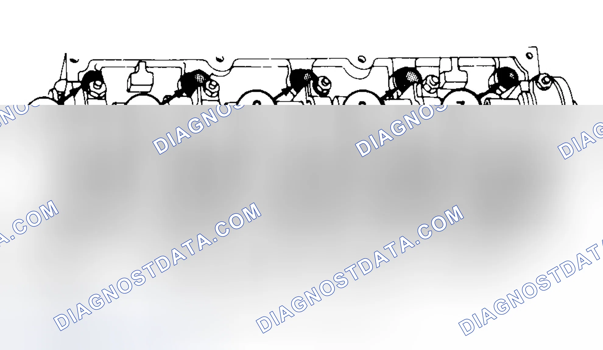 Scheme 7: Typical Cylinder Head Tightening or Loosening Sequence