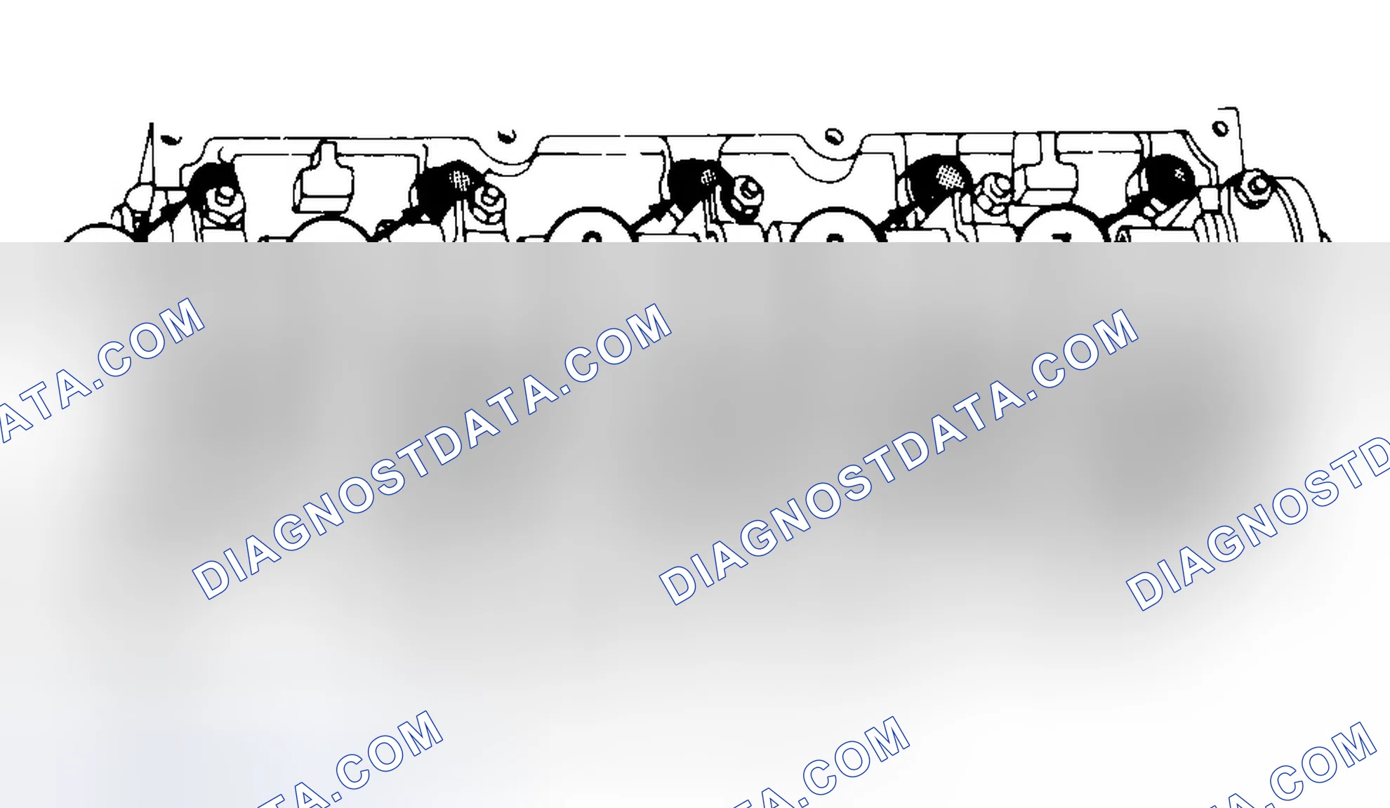 Scheme 7: Typical Cylinder Head Tightening or Loosening Sequence