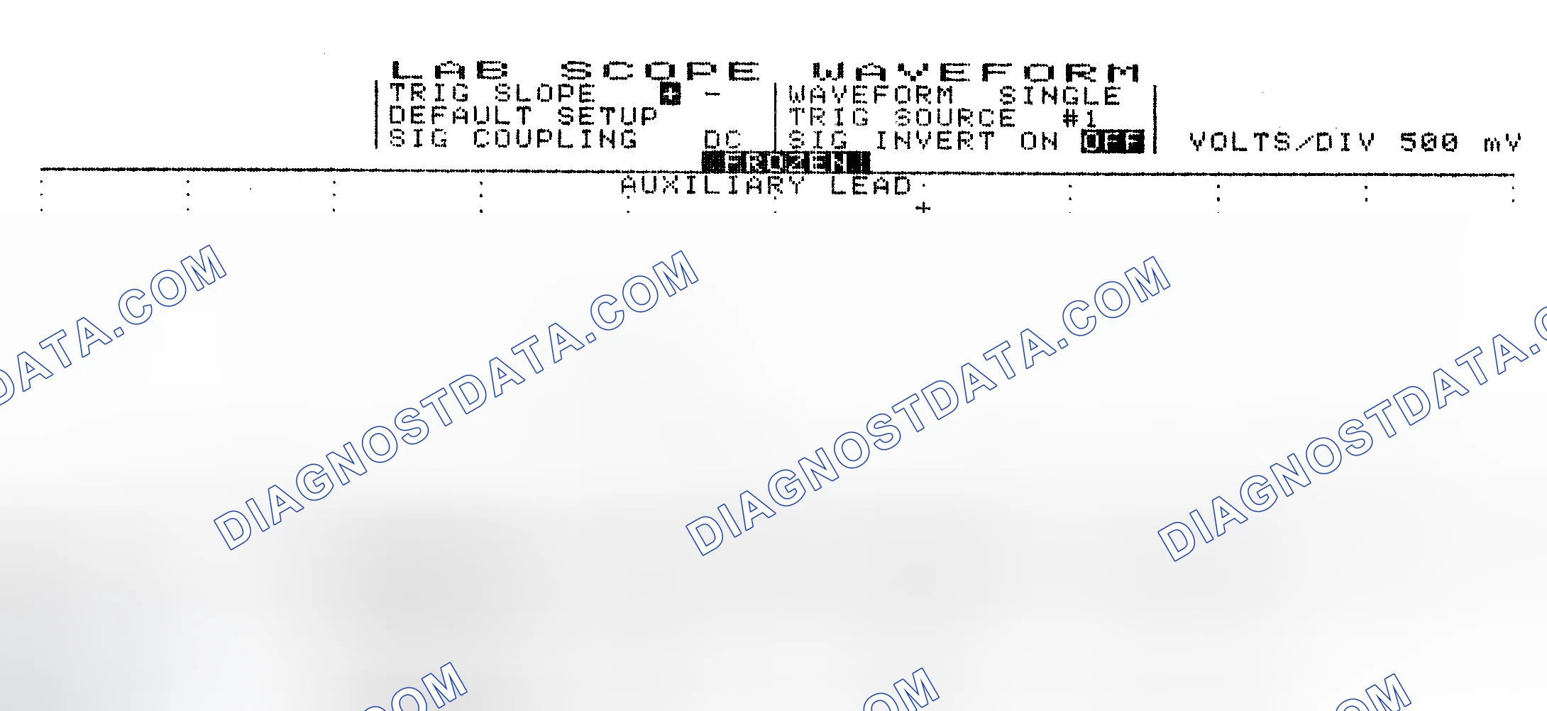 Scheme 10: Single Injector w/Excessive Current Flow - Current Pattern