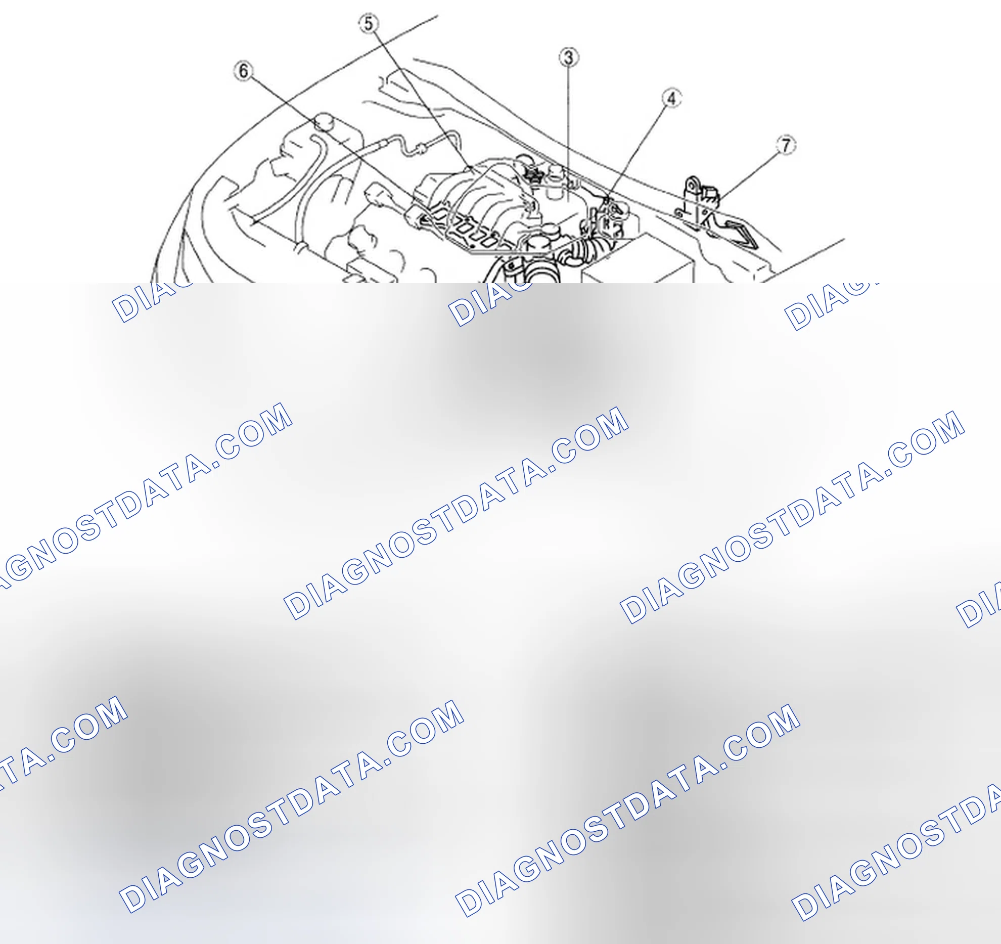 Scheme 1: INTAKE-AIR SYSTEM LOCATION INDEX [MZI-3.7]